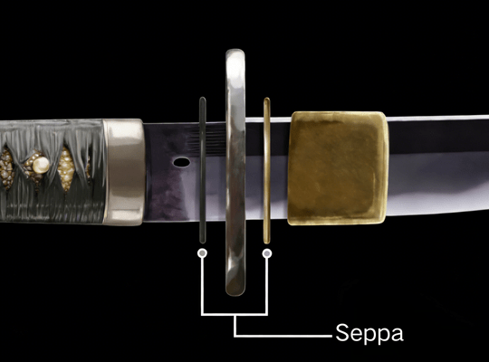 Beginner’s Guide: Don’t Forget These Two Small Copper Spacers When Assembling a Katana - KatanaSwordArt