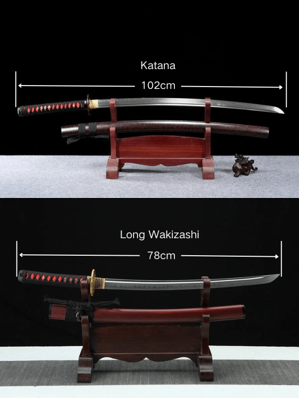 Long Wakizashi vs. Katana: Practical Differences in Design, Function,