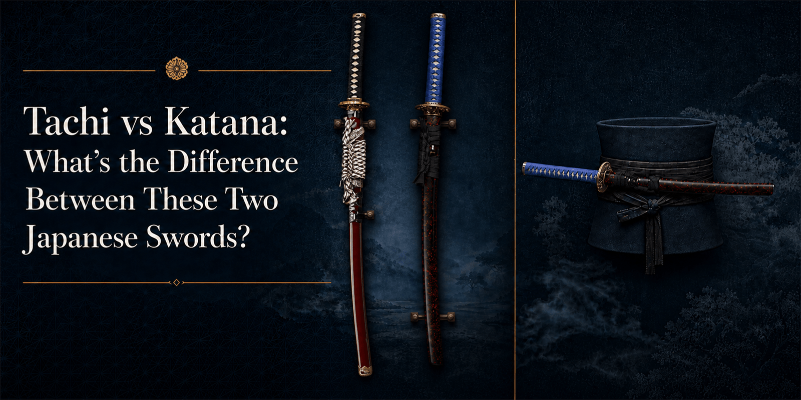 Tachi vs Katana: What’s the Difference Between These Two Japanese Swords? - KatanaSwordArt