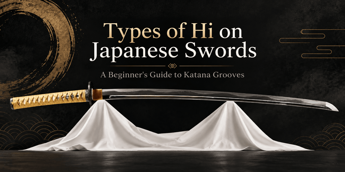 Types of Hi on Japanese Swords: A Beginner’s Guide to Katana Grooves - KatanaSwordArt