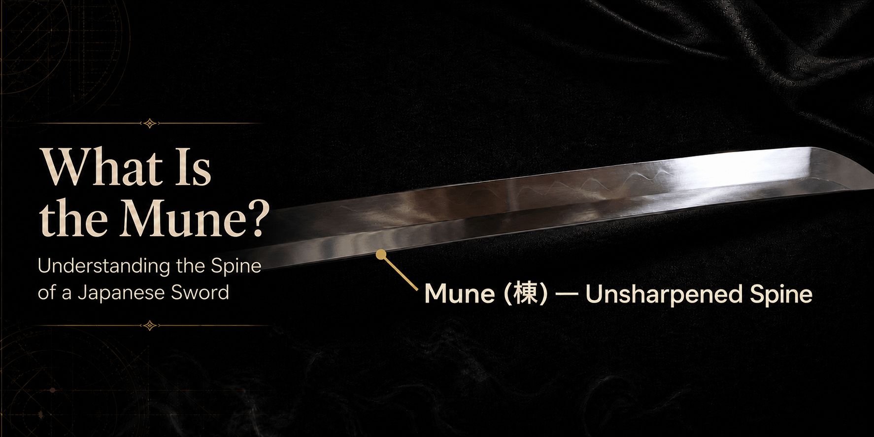 What Is the Mune? A Guide to the Japanese Sword Spine - KatanaSwordArt