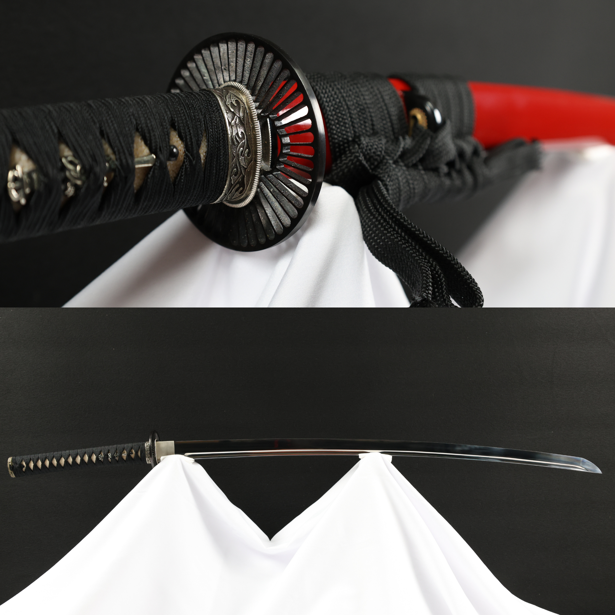 Katana Crimson Water Maru Blade Hijin Koshirae 赤水 | TangGu Sword
