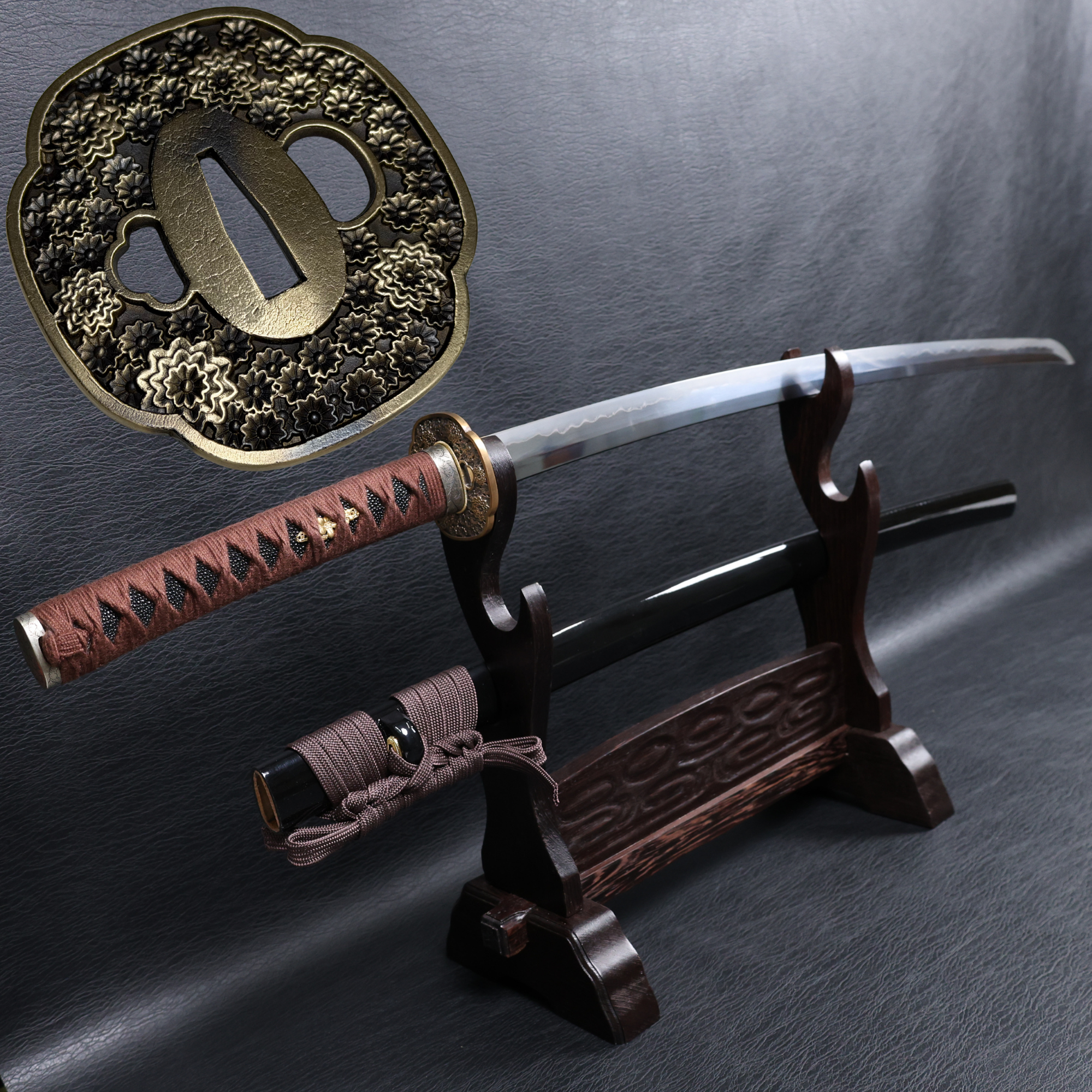 Katana Kanetsugu T10 Clay Tempered Blade with Notare Hamon | KSA Huo