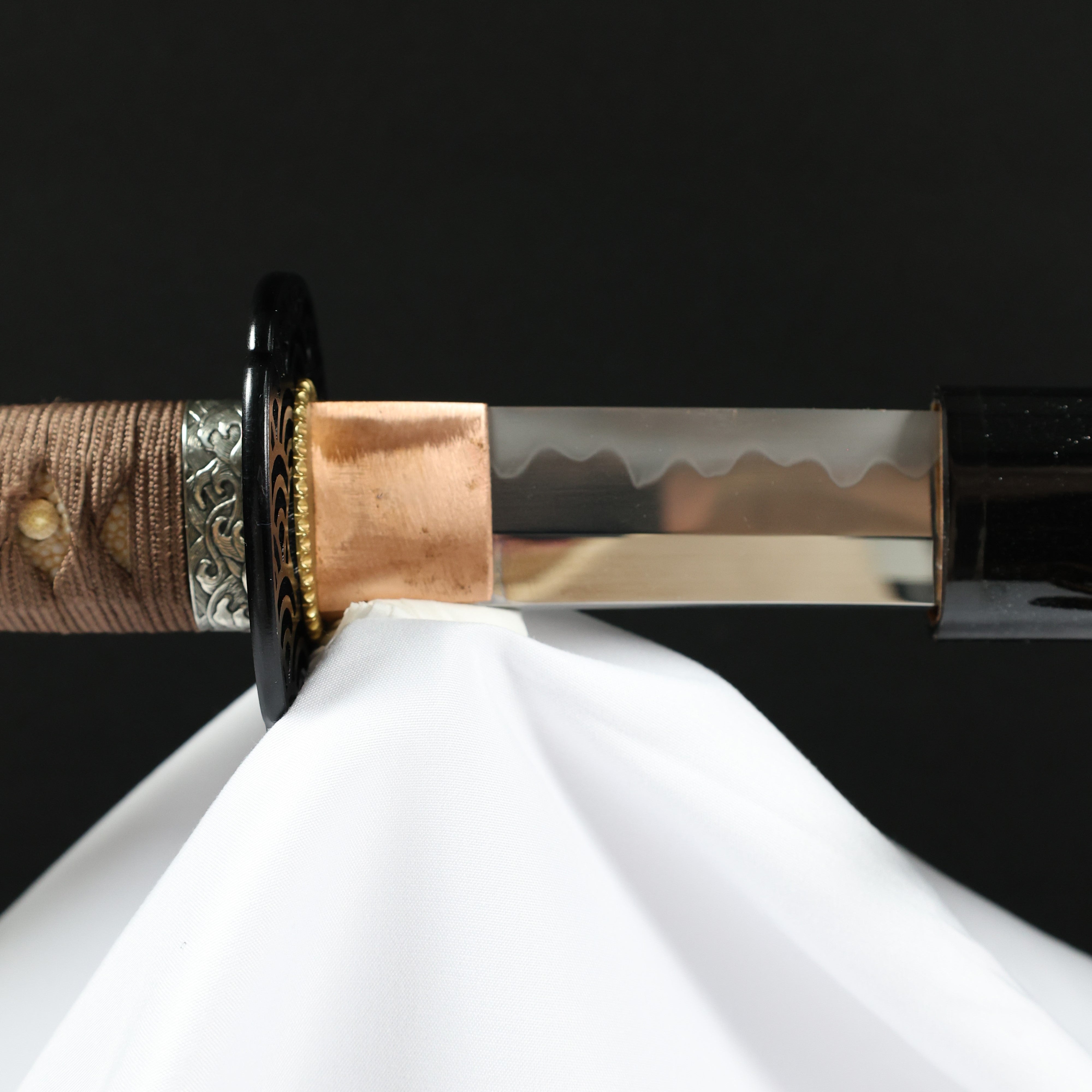 Katana Black Wave Maru Blade Kuronami Koshirae 黒浪 | TangGu Sword
