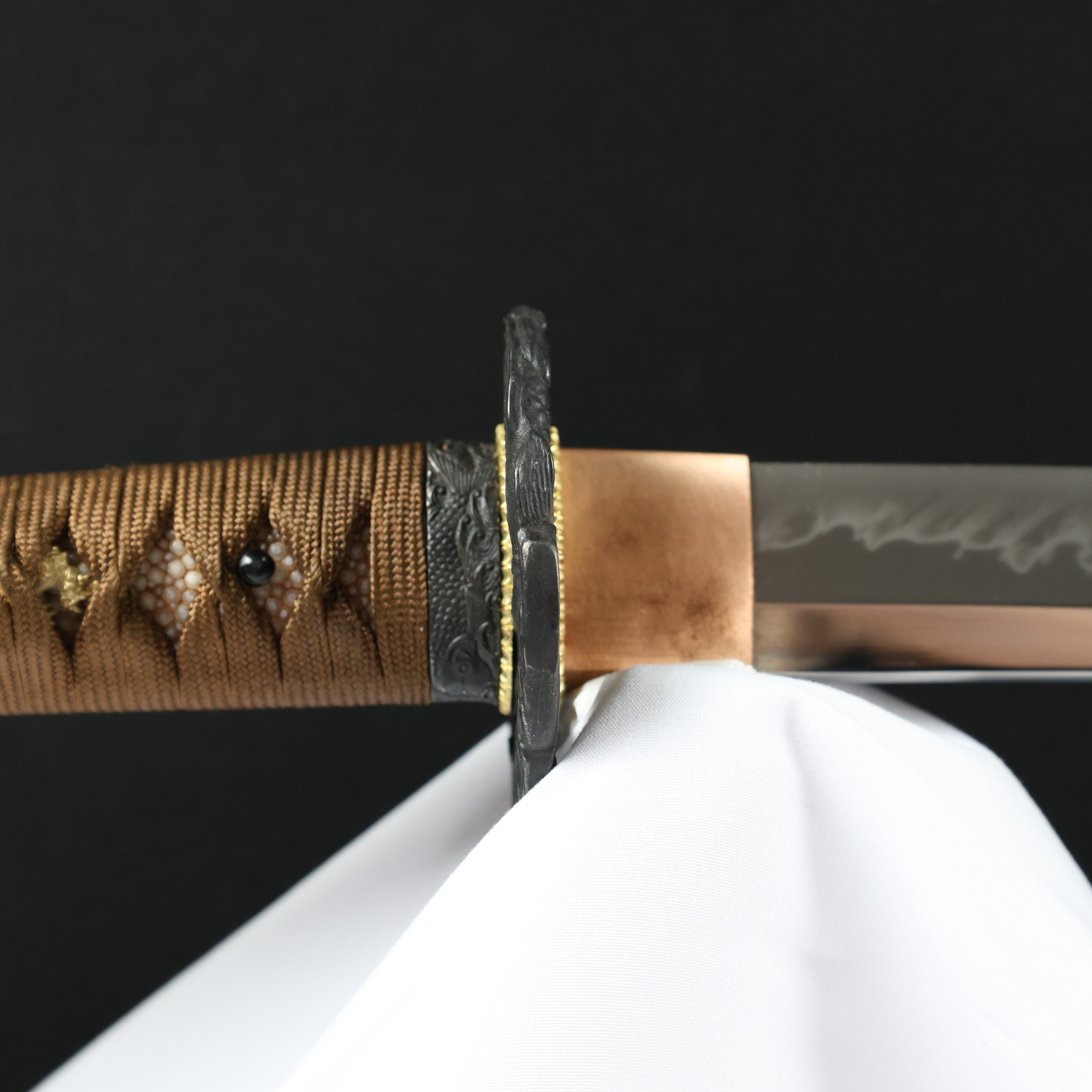 Katana Koi Stone Maru Blade Suiboku Koshirae 锦石 | TangGu Sword