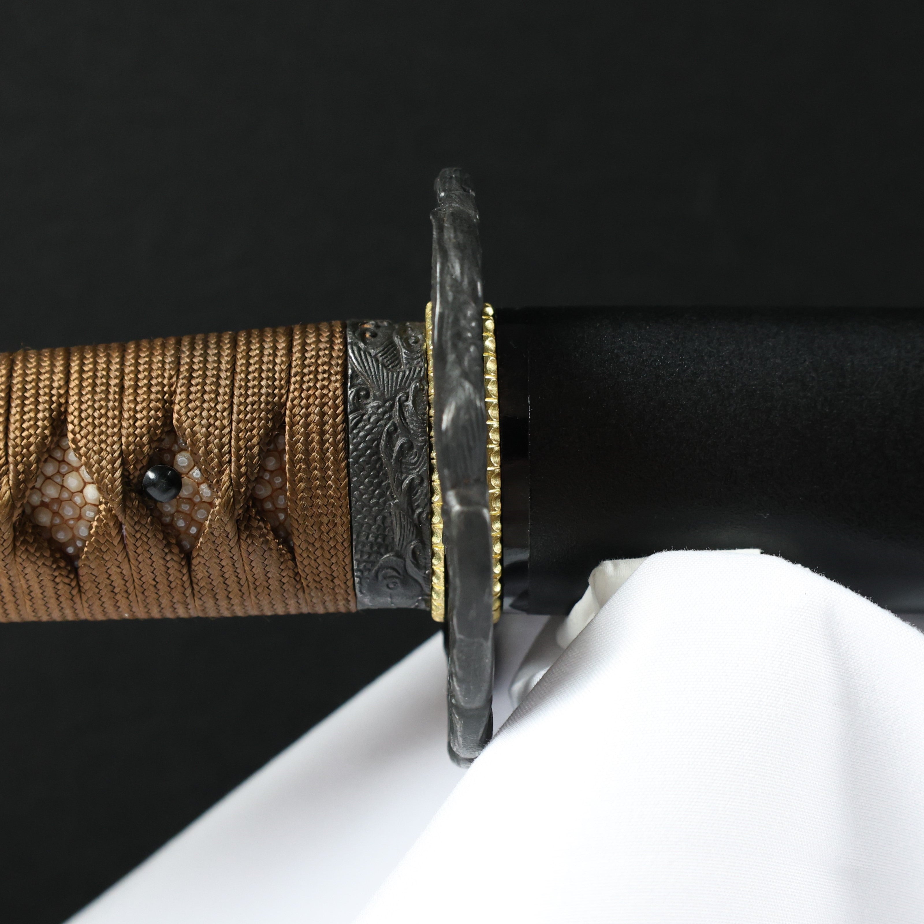 Katana Koi Stone Maru Blade Suiboku Koshirae 锦石 | TangGu Sword