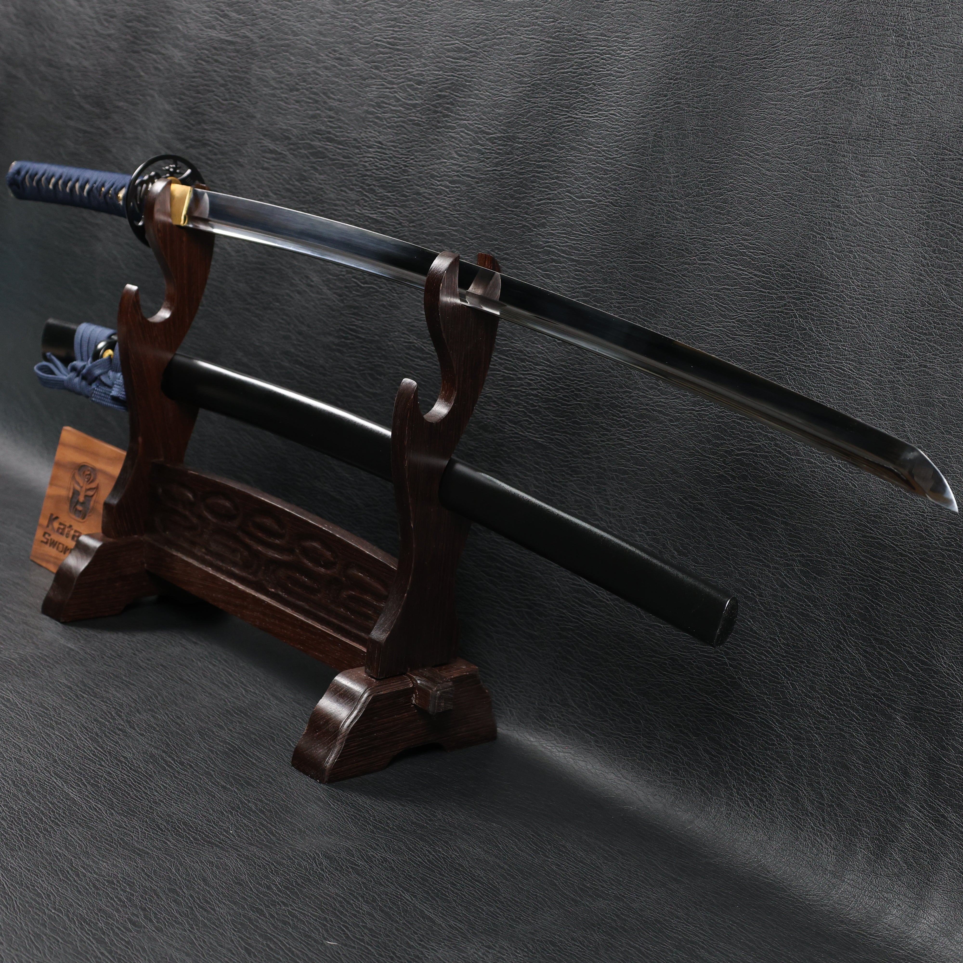 KSA Qing – Sakuradusk Katana Spring Steel with Mirror Blade