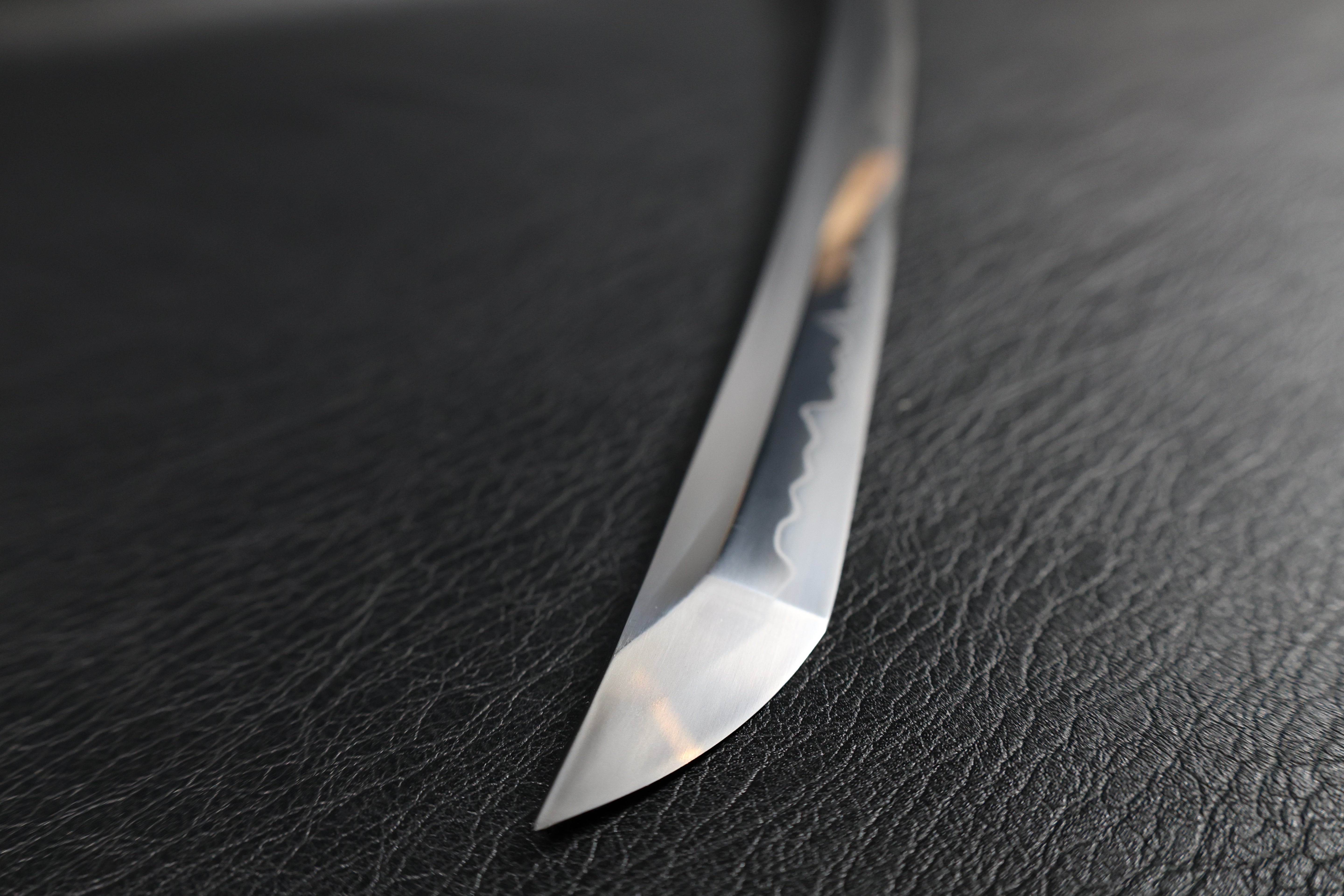 Katana Masayuki T10 Clay Tempered Blade with Sanbonsugi Hamon | KSA Huo