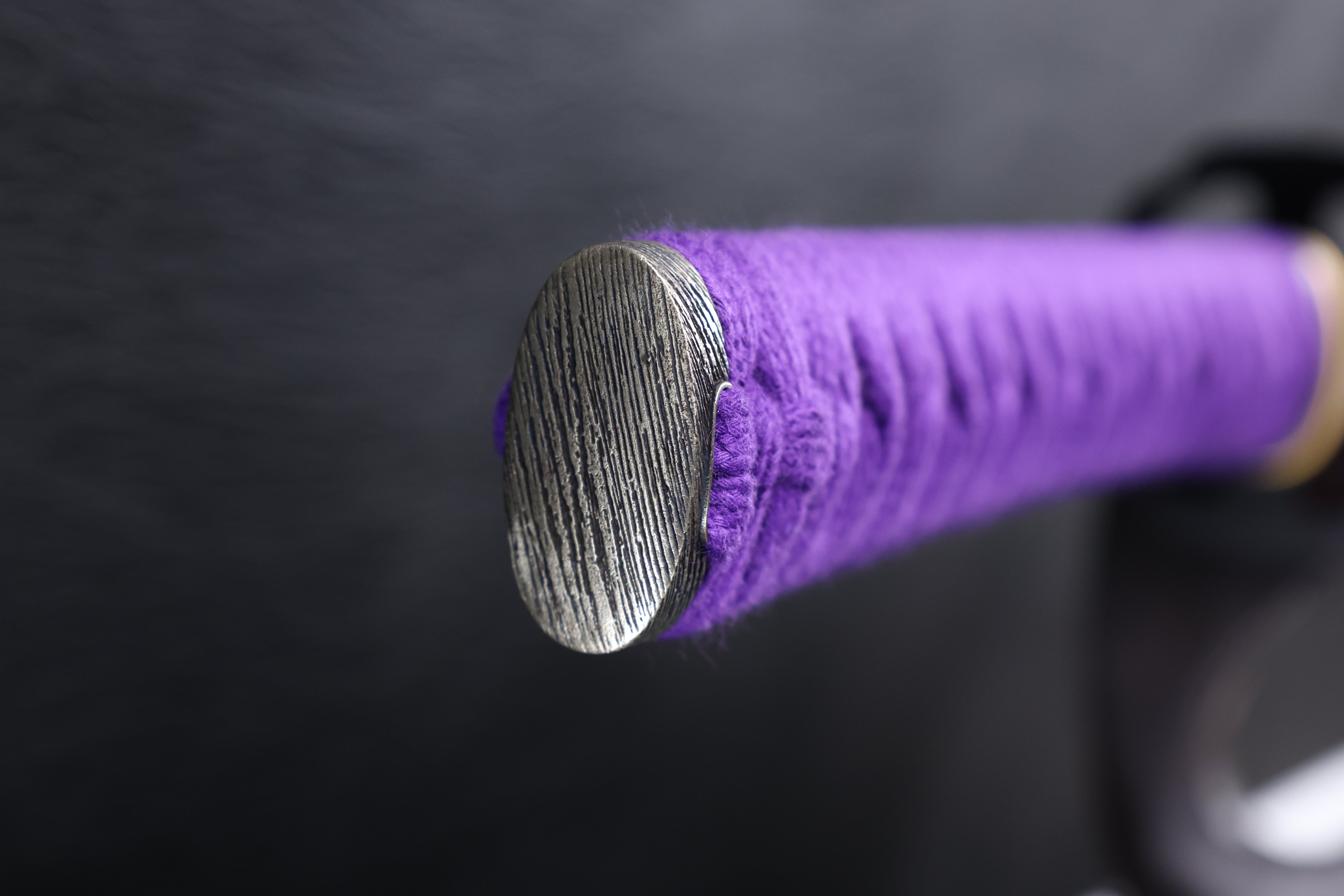Katana Shingen Folded Steel Clay Tempered Blade with Notare Wave Hamon | KSA Hua