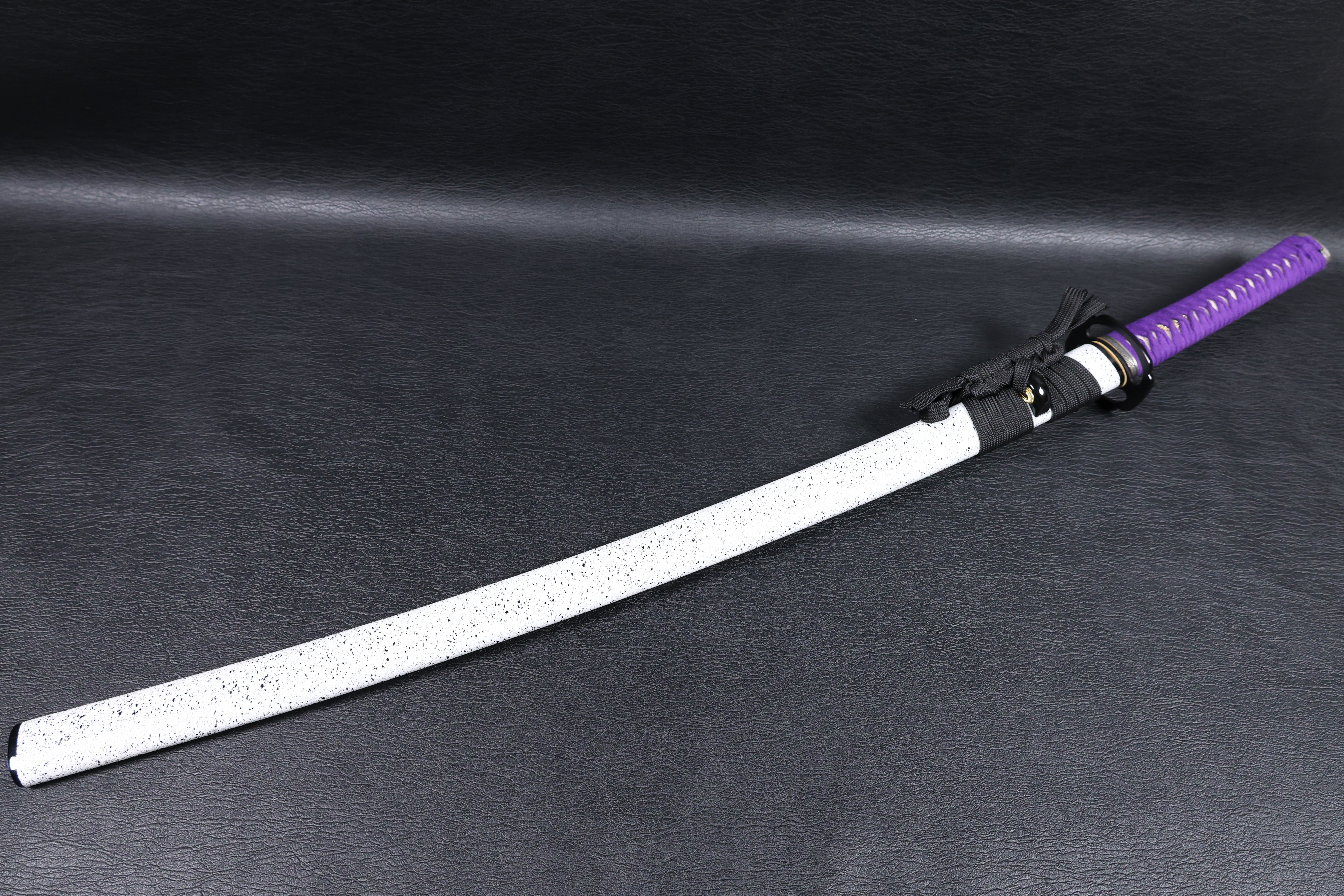 Katana Shingen Folded Steel Clay Tempered Blade with Notare Wave Hamon | KSA Hua