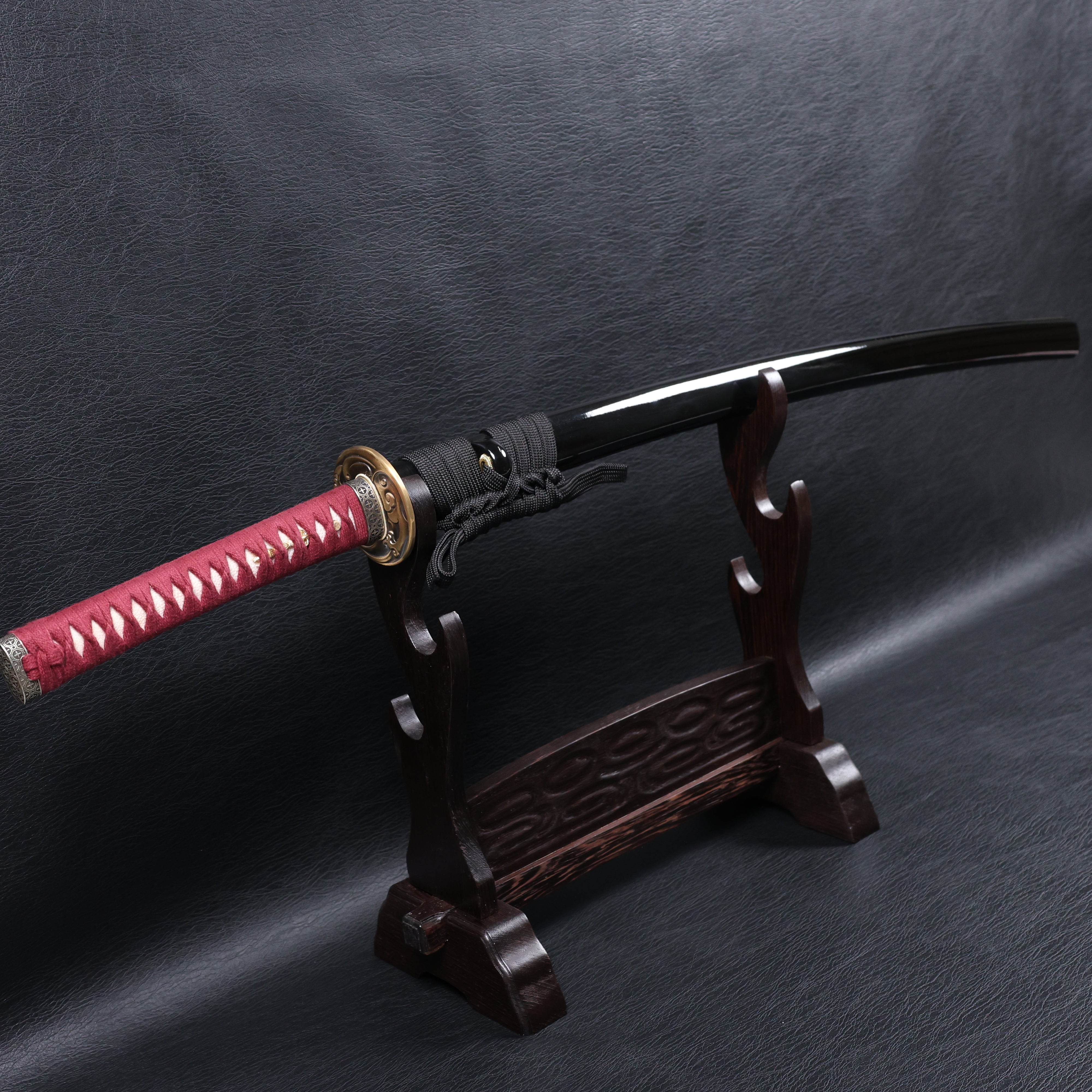 Katana Masamune Folded Steel Clay Tempered Blade with Notare Wave Hamon | KSA Hua