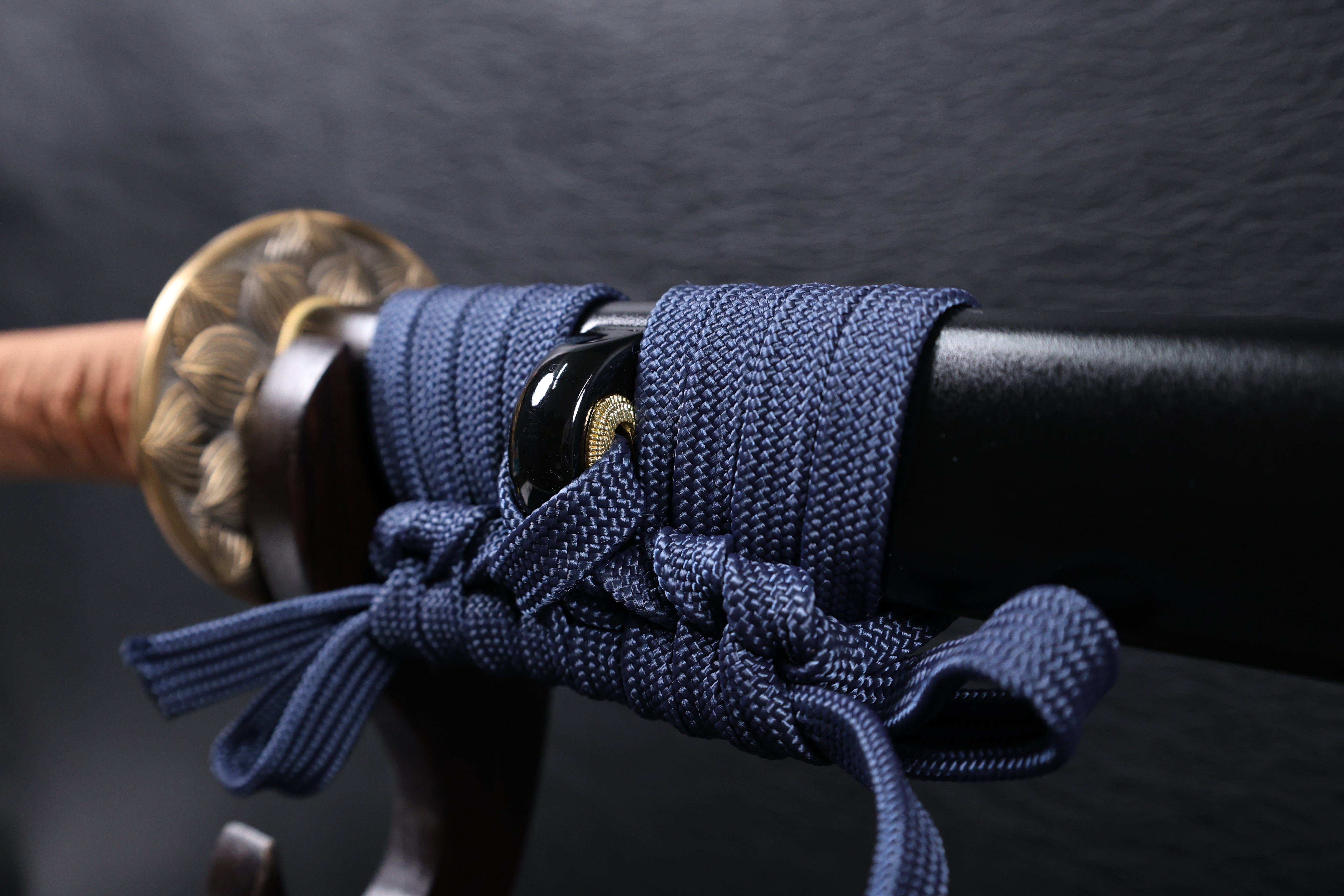 Katana Bokuden T10 Clay Tempered Blade with Notare Wave Hamon | KSA Huo