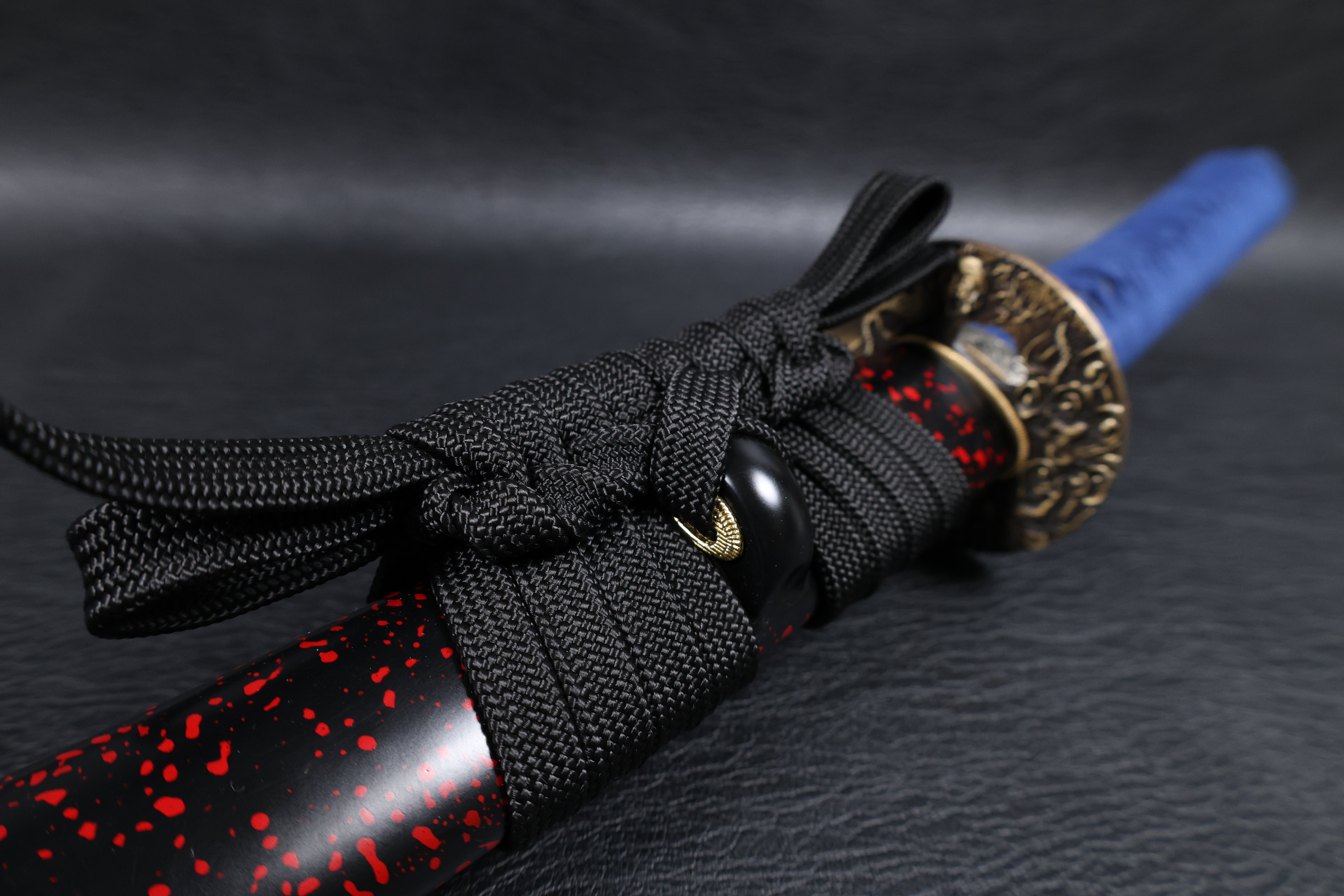 Katana Mitsunari T10 Clay Tempered Blade with Notare Wave Hamon | KSA Huo