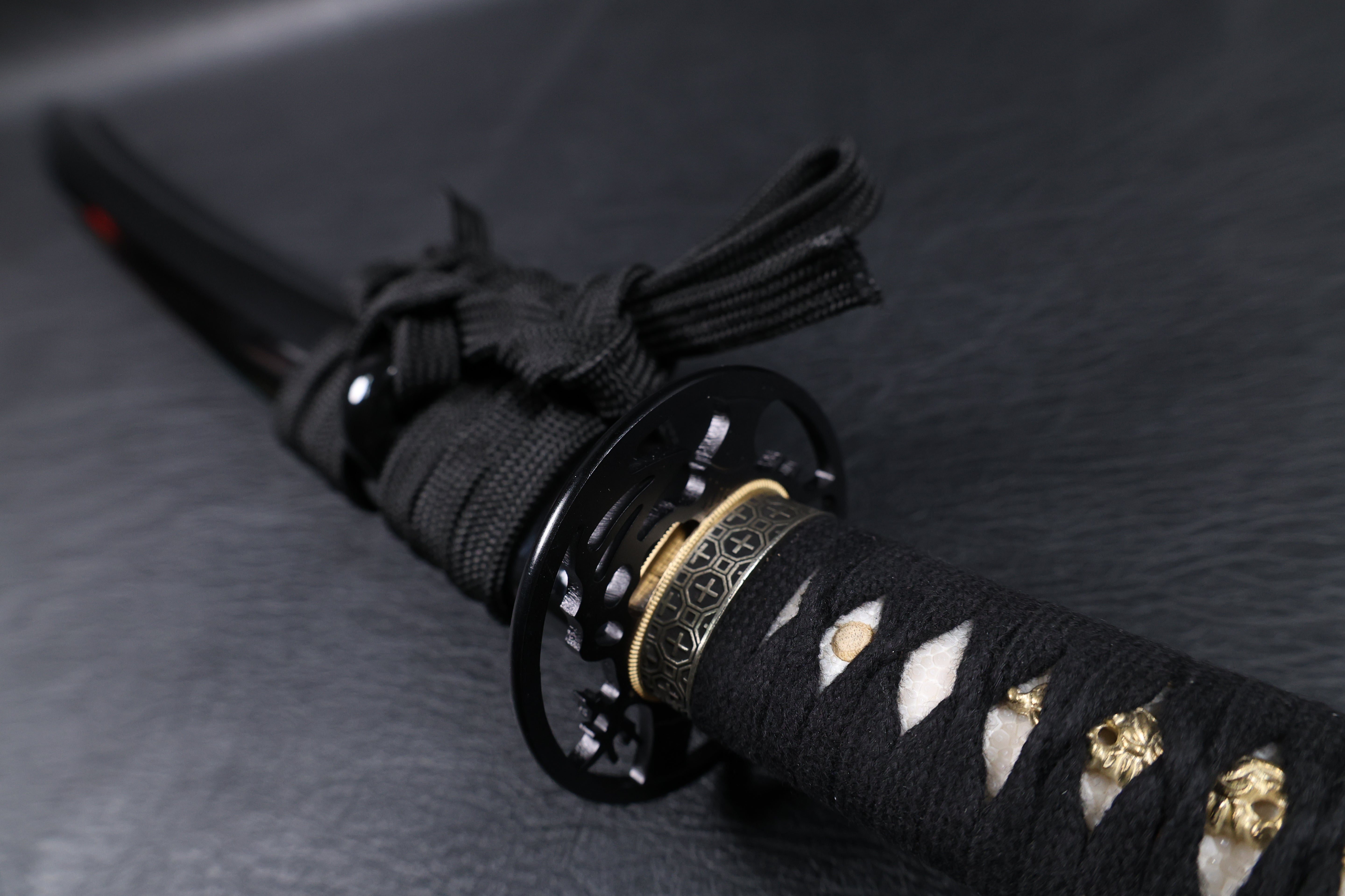 Katana Kiyomasa T10 Clay Tempered Blade with Notare Wave Hamon | KSA Huo