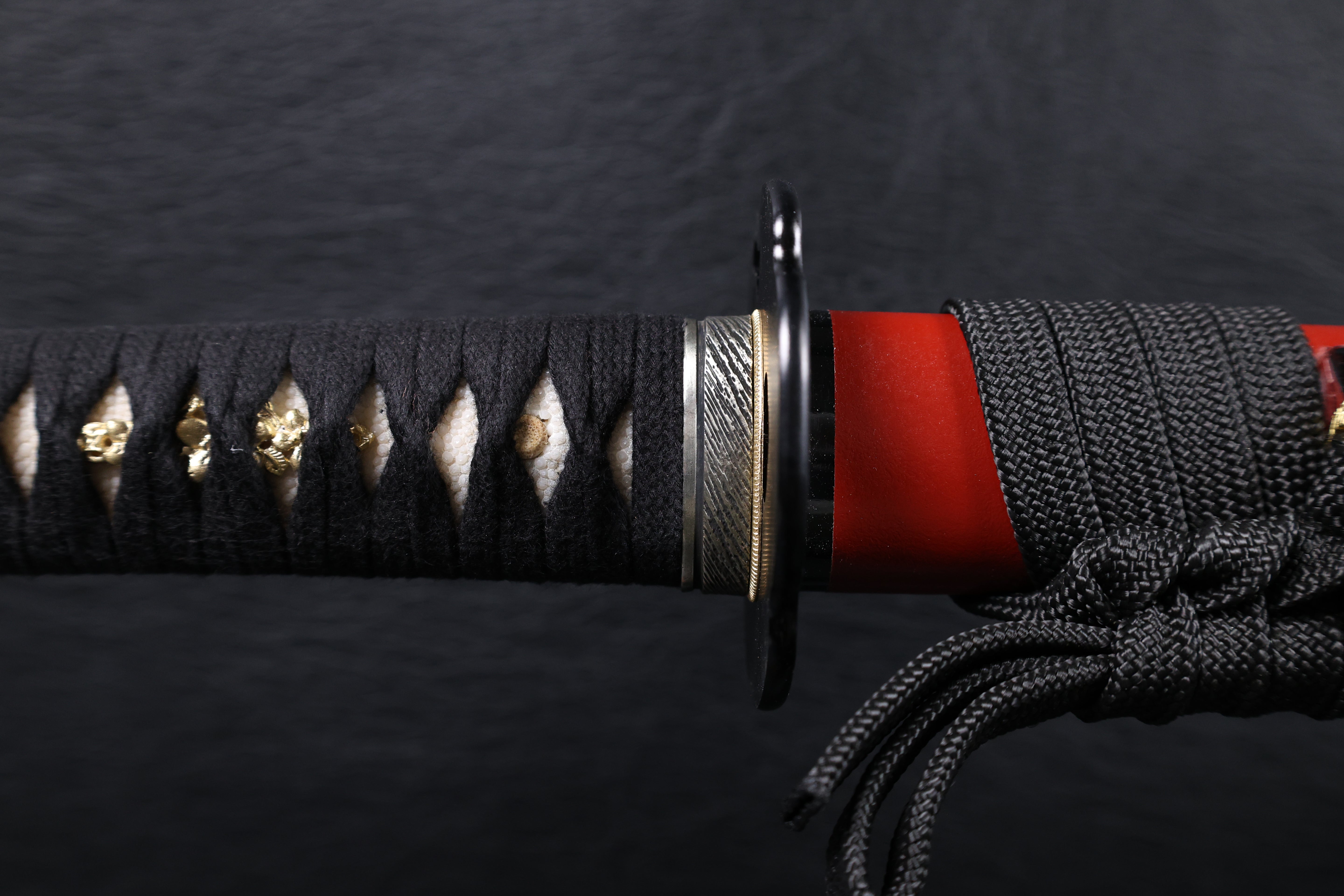 Katana Motonari T10 Clay Tempered Blade with Notare Wave Hamon | KSA Huo