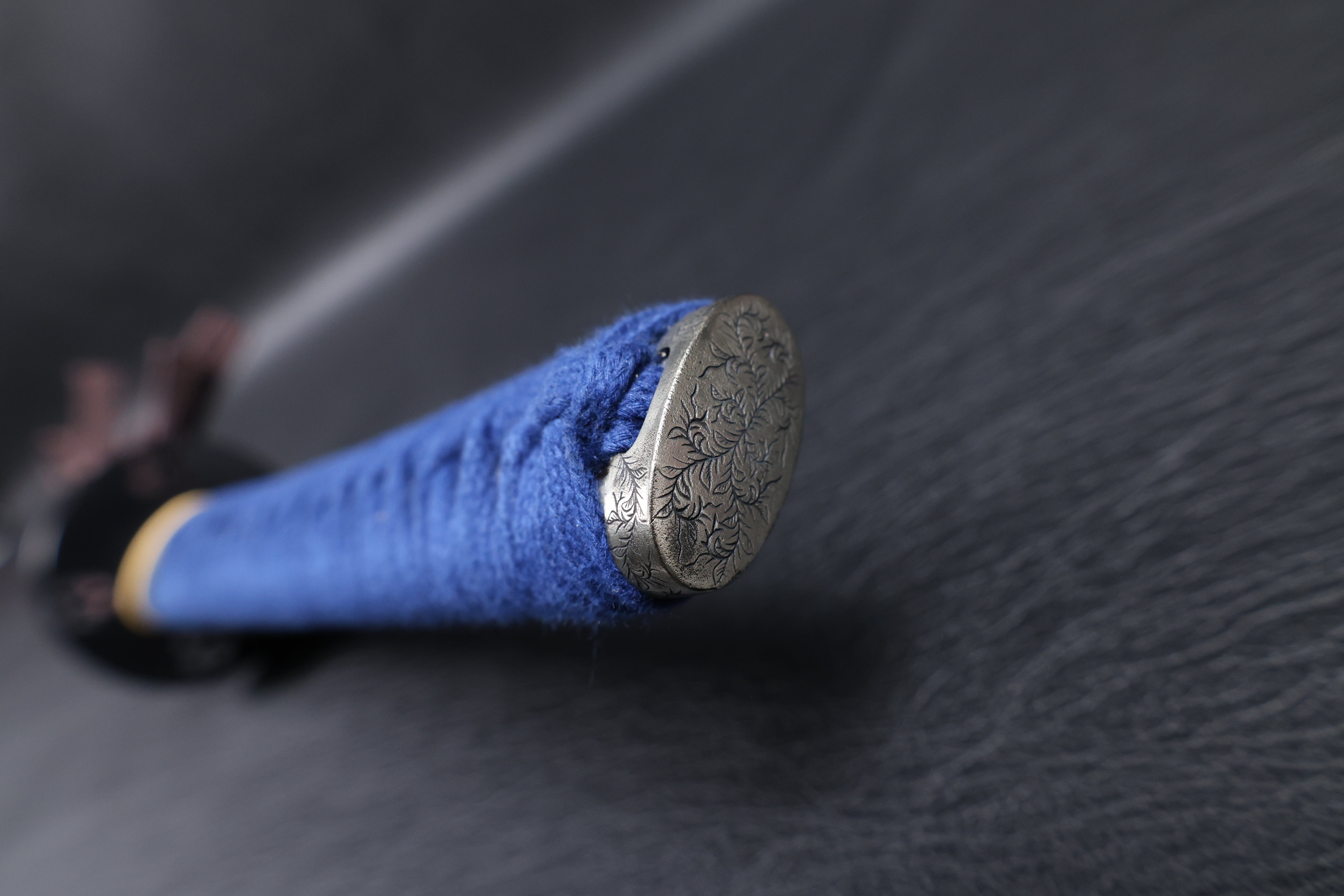 Katana Masashige T10 Clay Tempered Blade with Notare Wave Hamon | KSA Huo