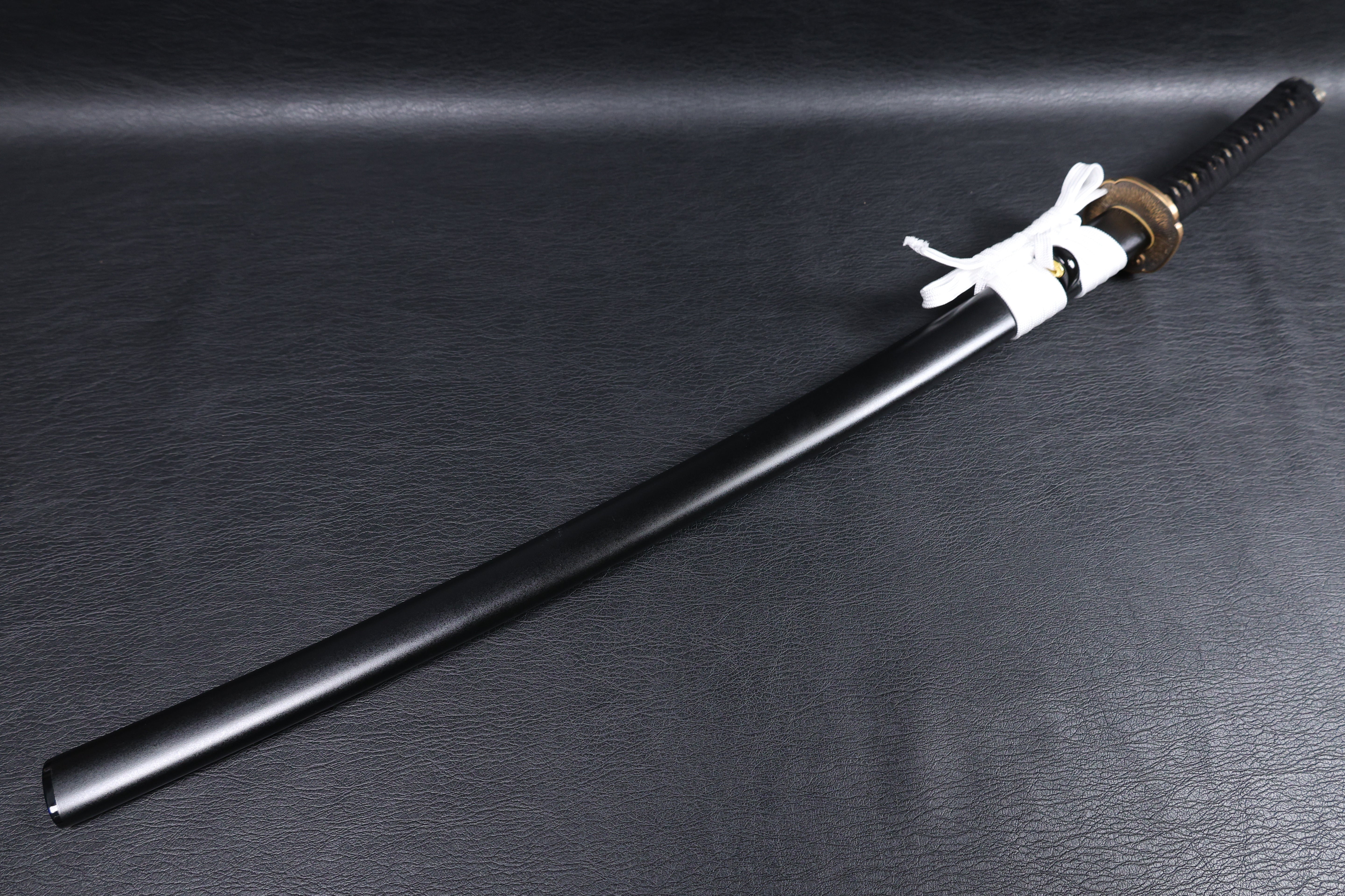 Katana Yoshikage Folded Steel Clay Tempered Blade with Sanbonsugi Hamon | KSA Jiang