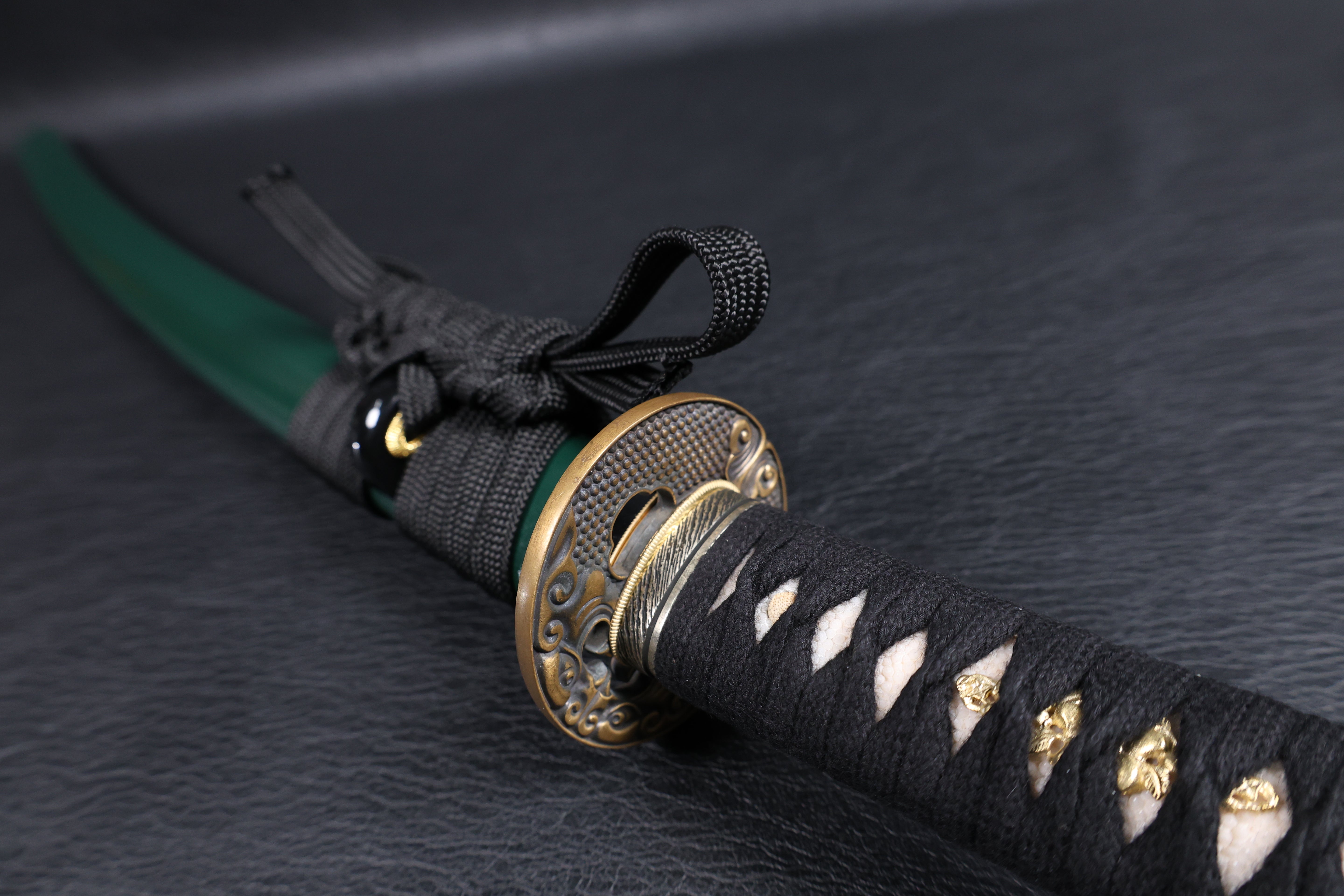 Katana Dōsan Folded Steel Clay Tempered Blade with Sanbonsugi Hamon | KSA Jiang