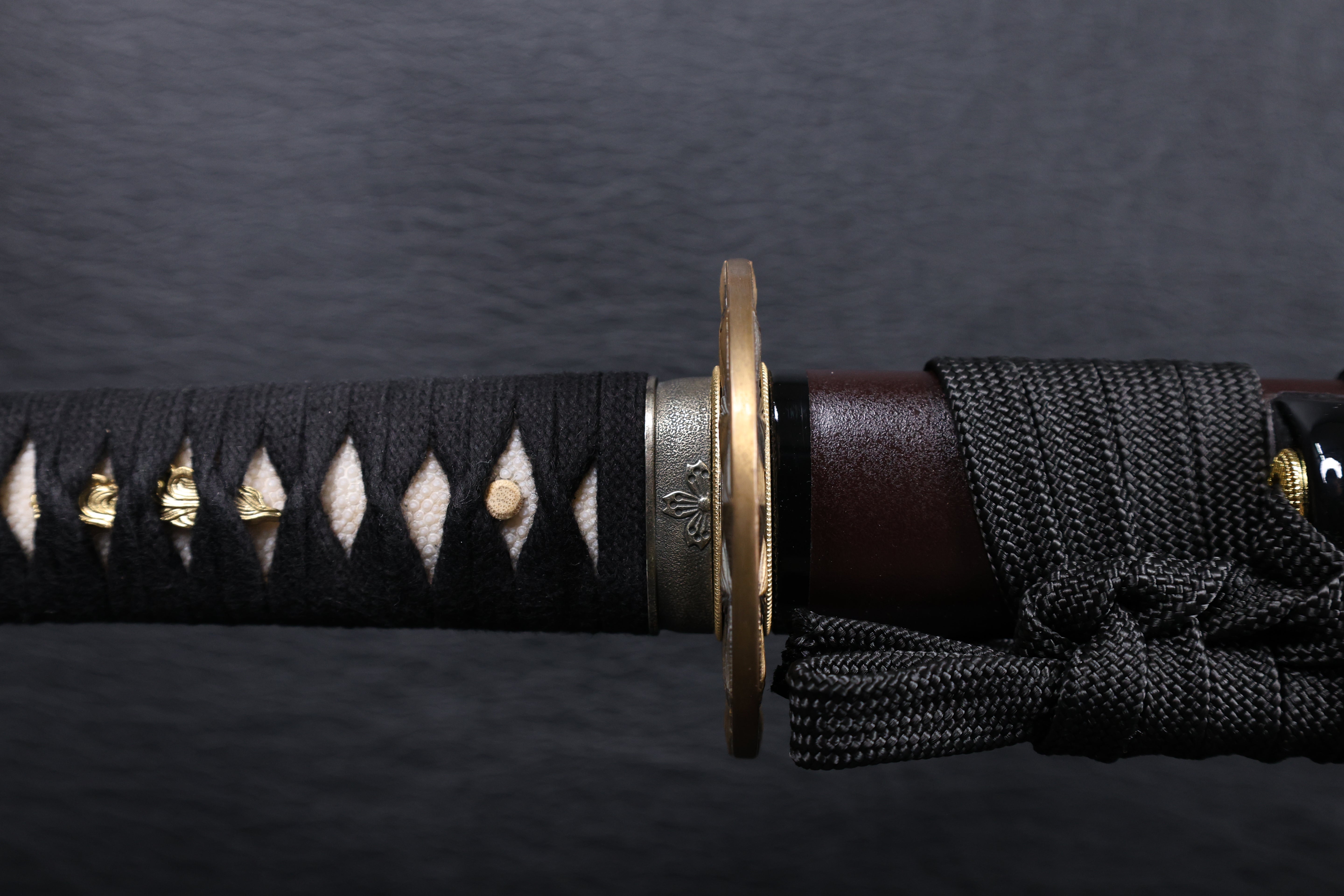 Katana Tatsuoki Folded Steel Clay Tempered Blade with Sanbonsugi Hamon | KSA Jiang