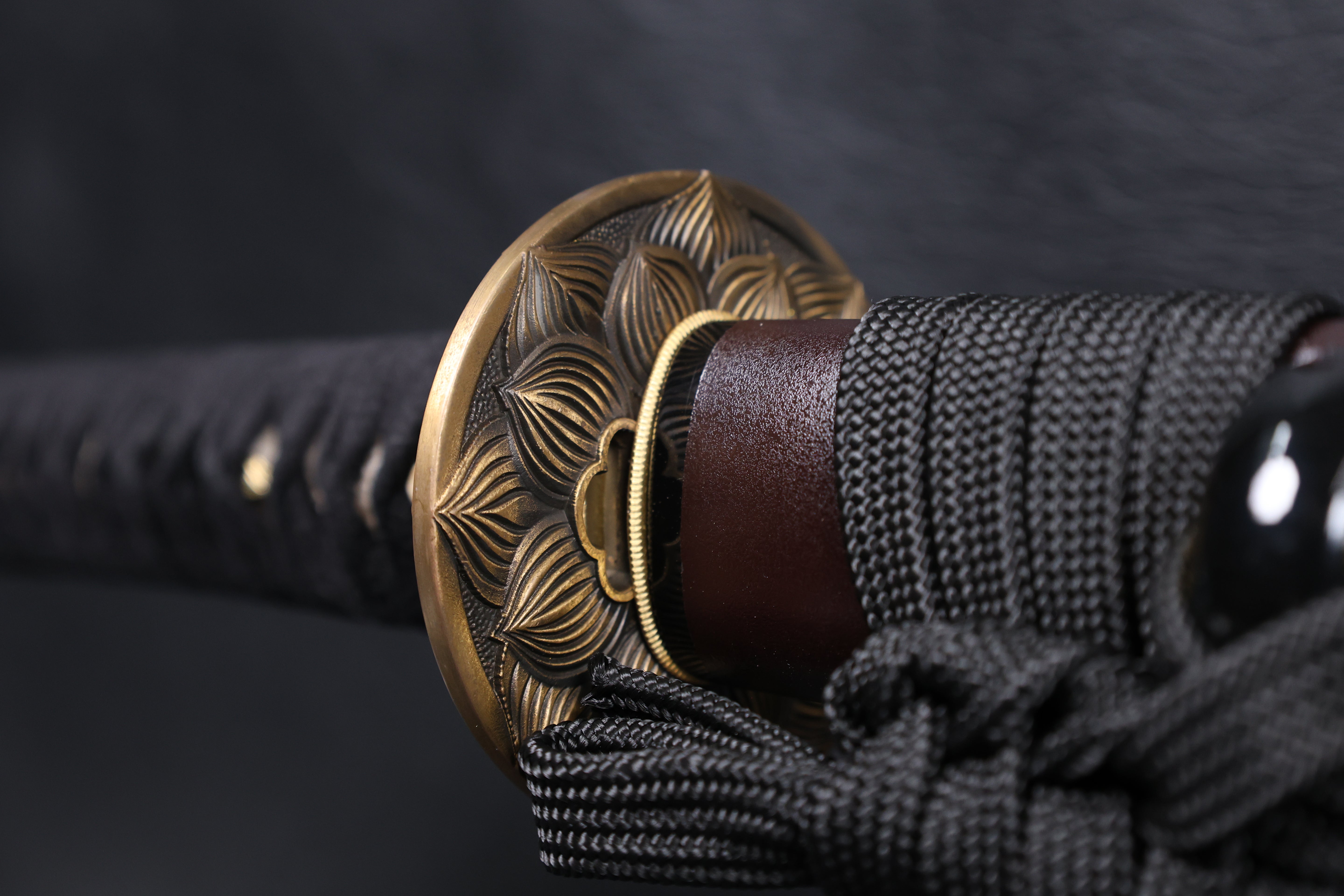 Katana Tatsuoki Folded Steel Clay Tempered Blade with Sanbonsugi Hamon | KSA Jiang