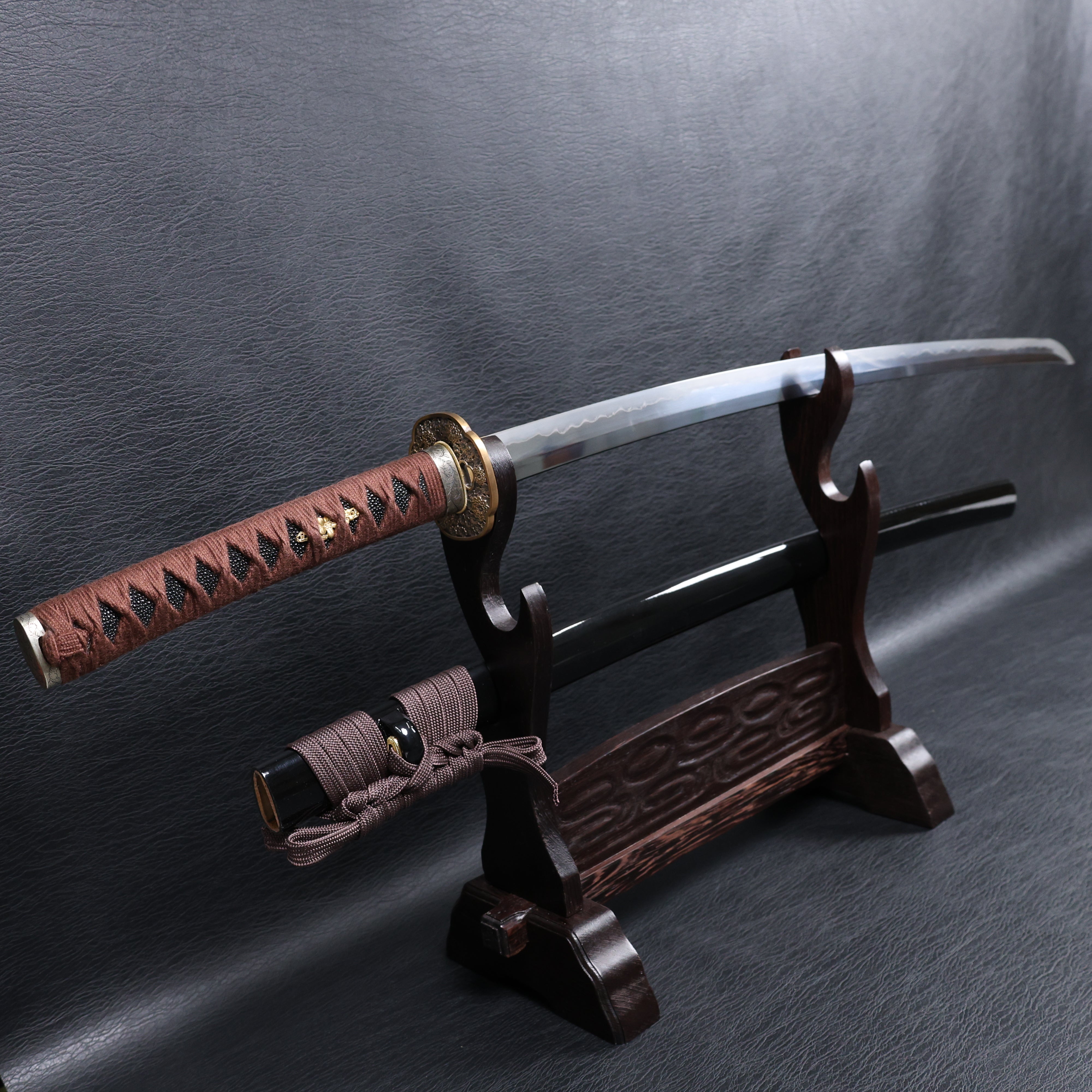 Katana Kanetsugu T10 Clay Tempered Blade with Notare Hamon | KSA Huo