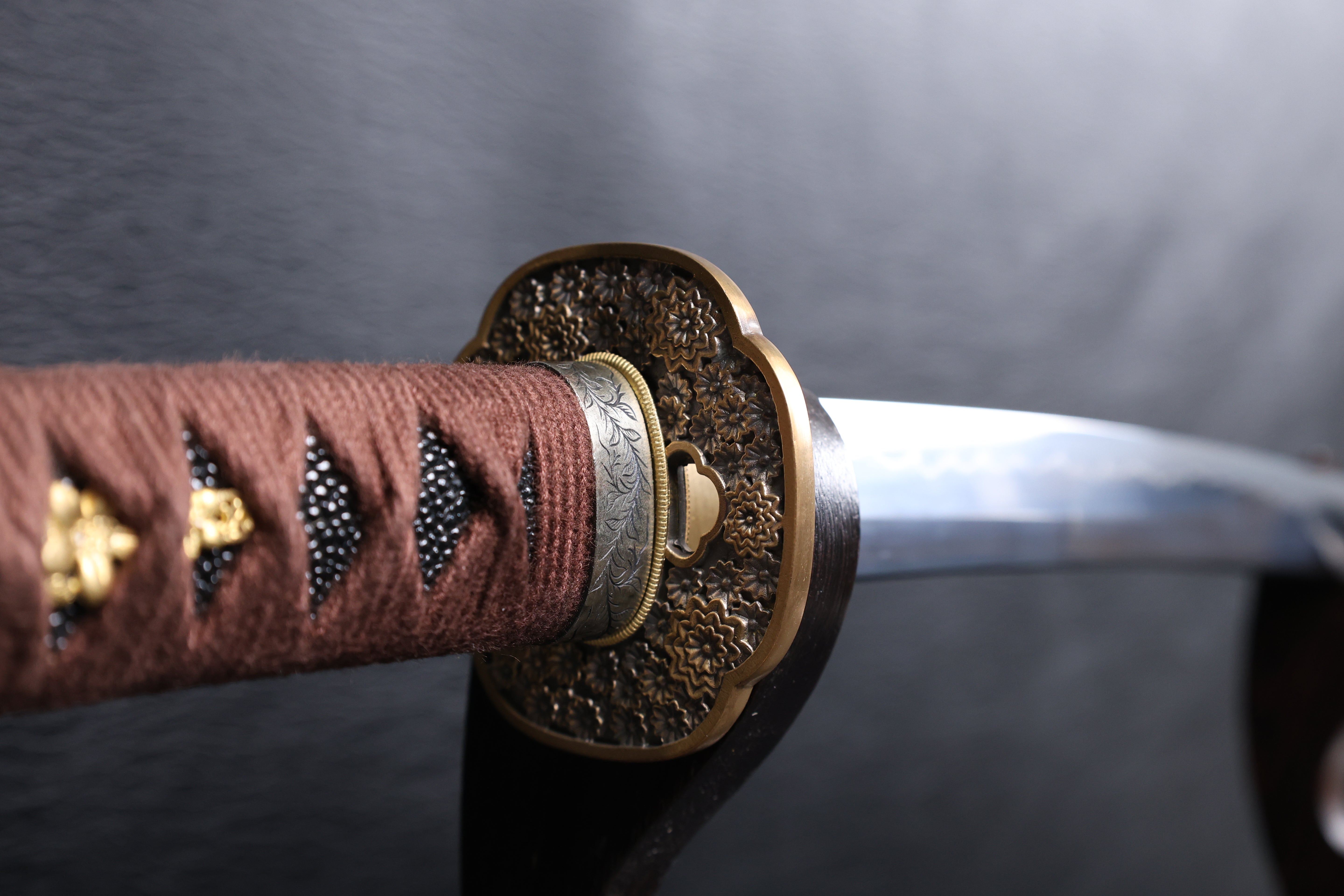 Katana Kanetsugu T10 Clay Tempered Blade with Notare Hamon | KSA Huo