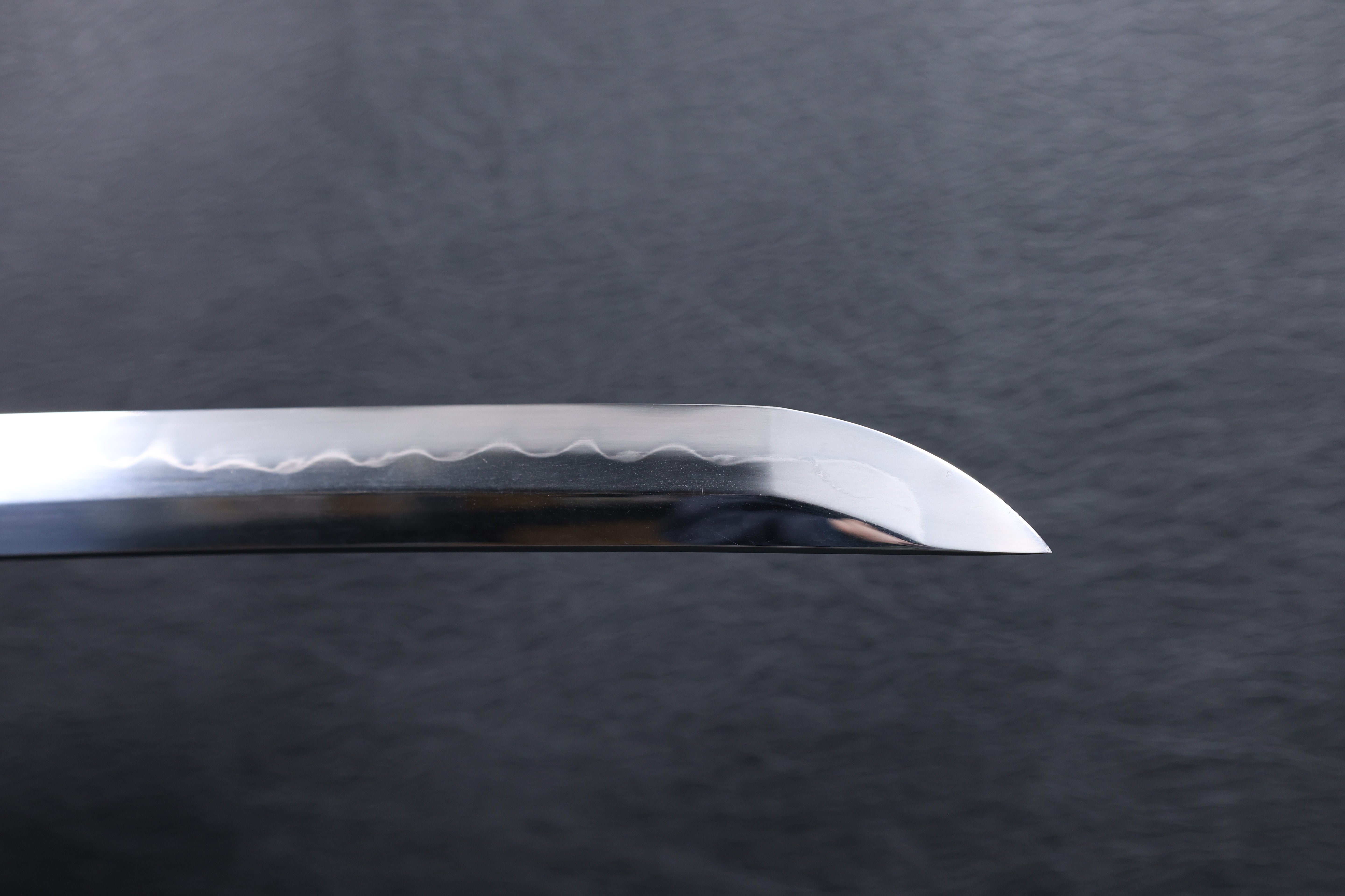 Katana Kanetsugu T10 Clay Tempered Blade with Notare Hamon | KSA Huo