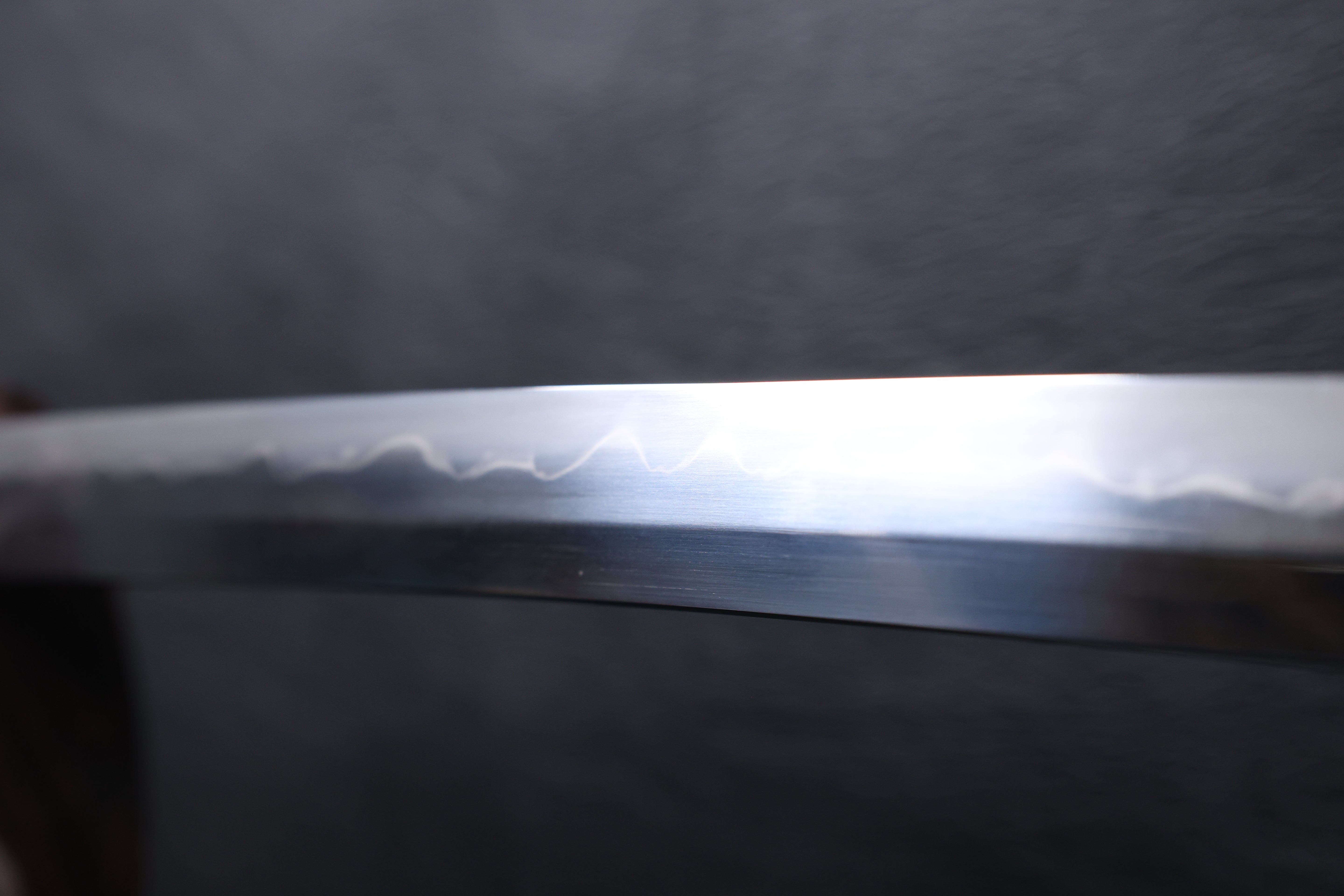 Katana Kanetsugu T10 Clay Tempered Blade with Notare Hamon | KSA Huo