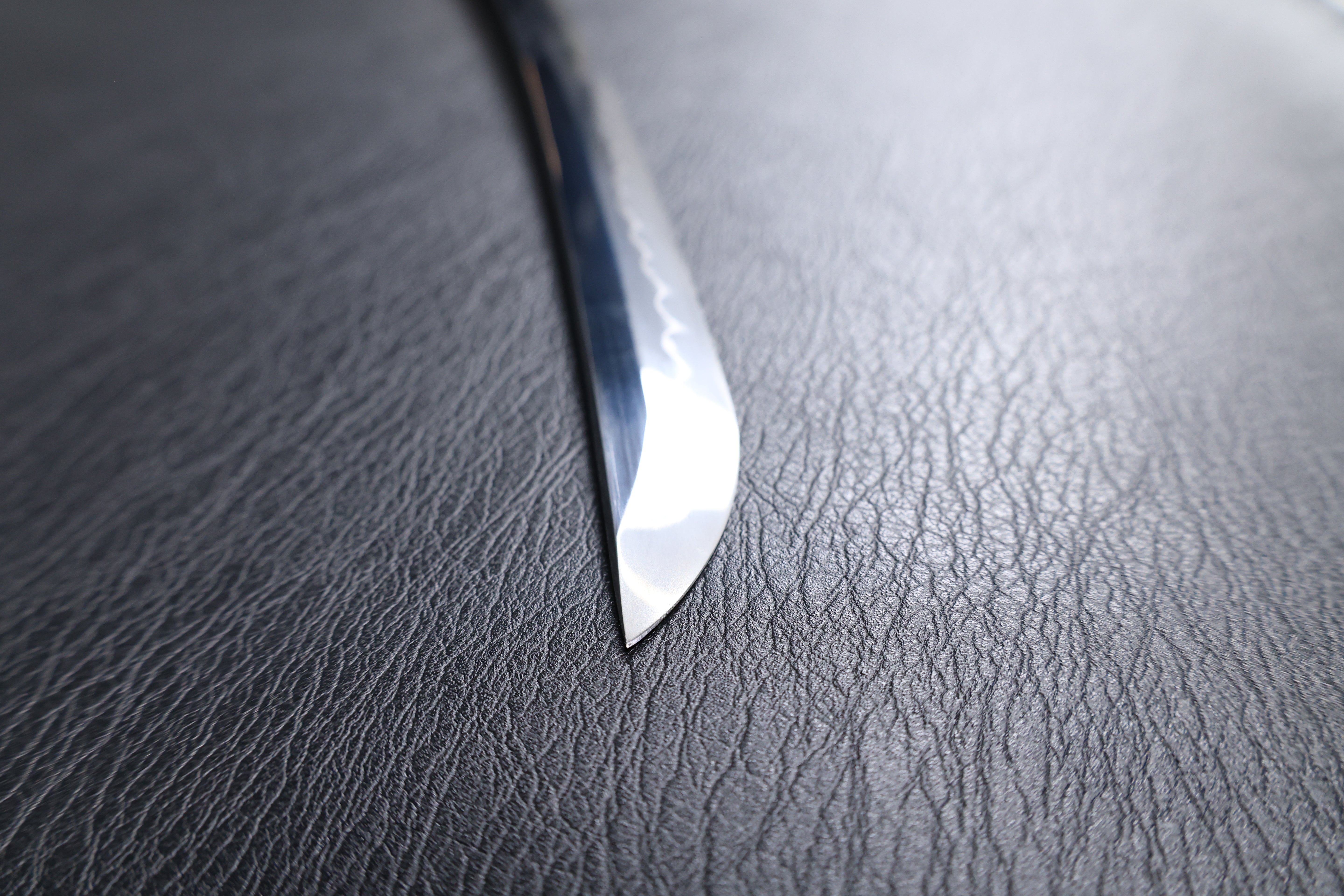 Katana Kanetsugu T10 Clay Tempered Blade with Notare Hamon | KSA Huo