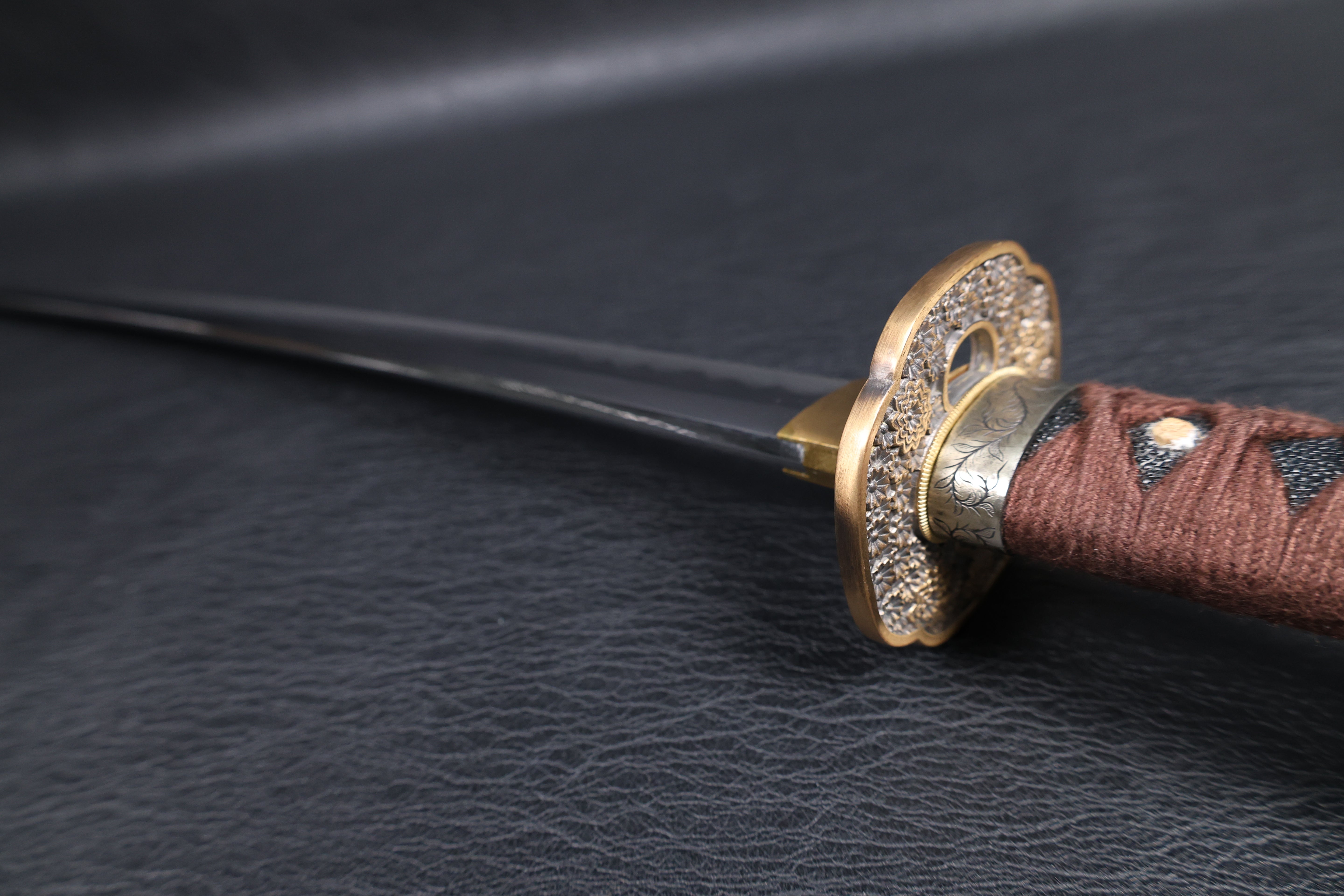 Katana Kanetsugu T10 Clay Tempered Blade with Notare Hamon | KSA Huo