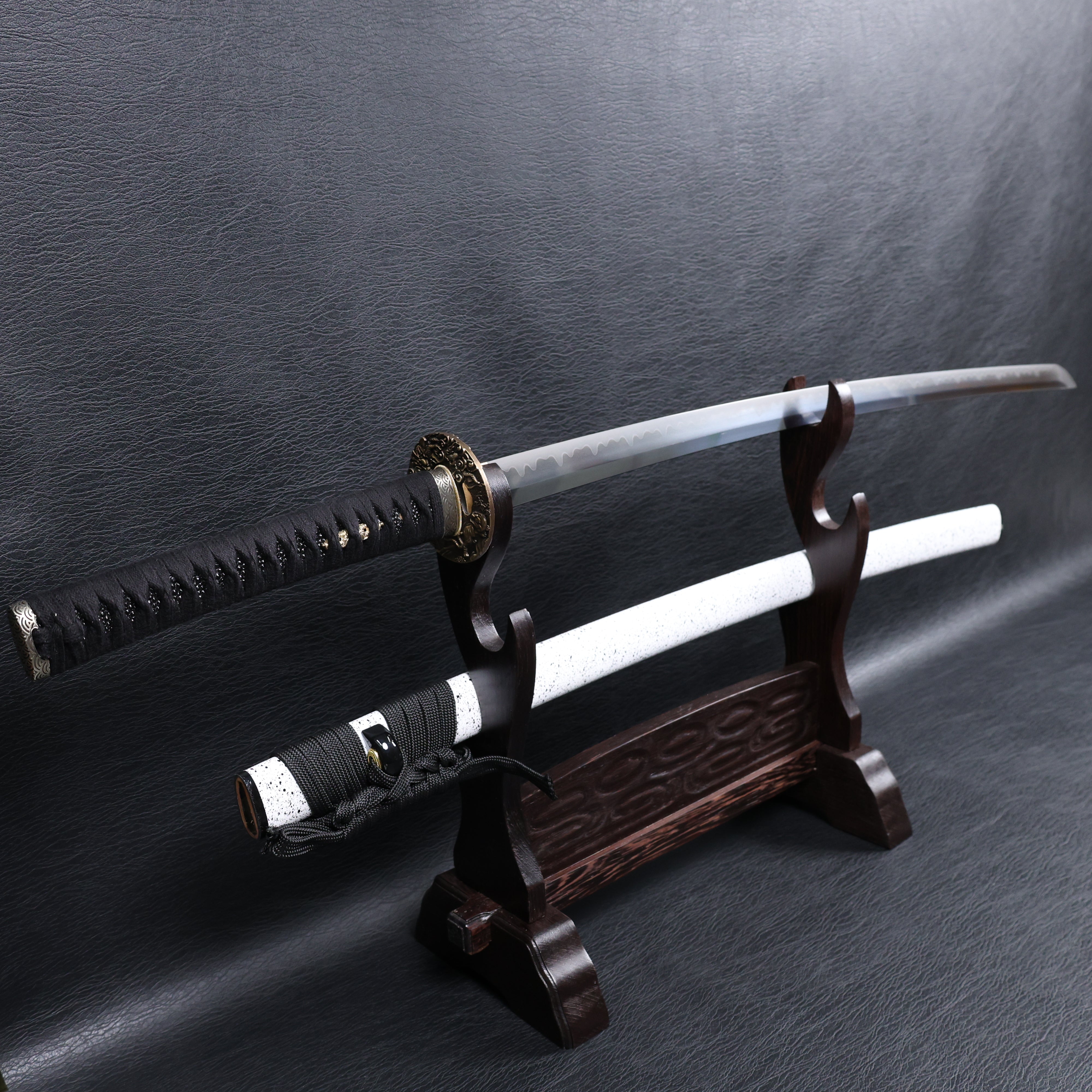Katana Masayuki T10 Clay Tempered Blade with Sanbonsugi Hamon | KSA Huo