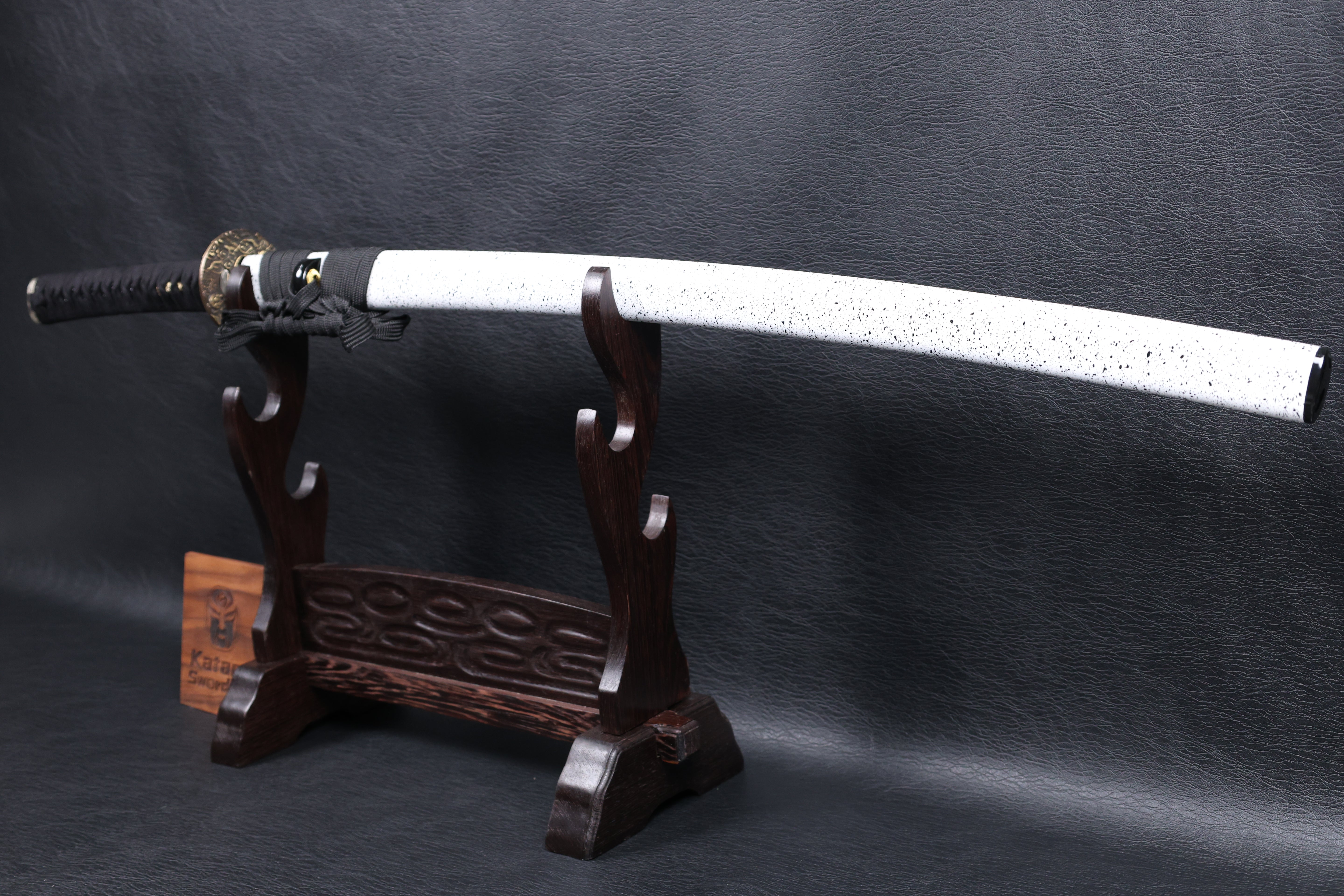 Katana Masayuki T10 Clay Tempered Blade with Sanbonsugi Hamon | KSA Huo