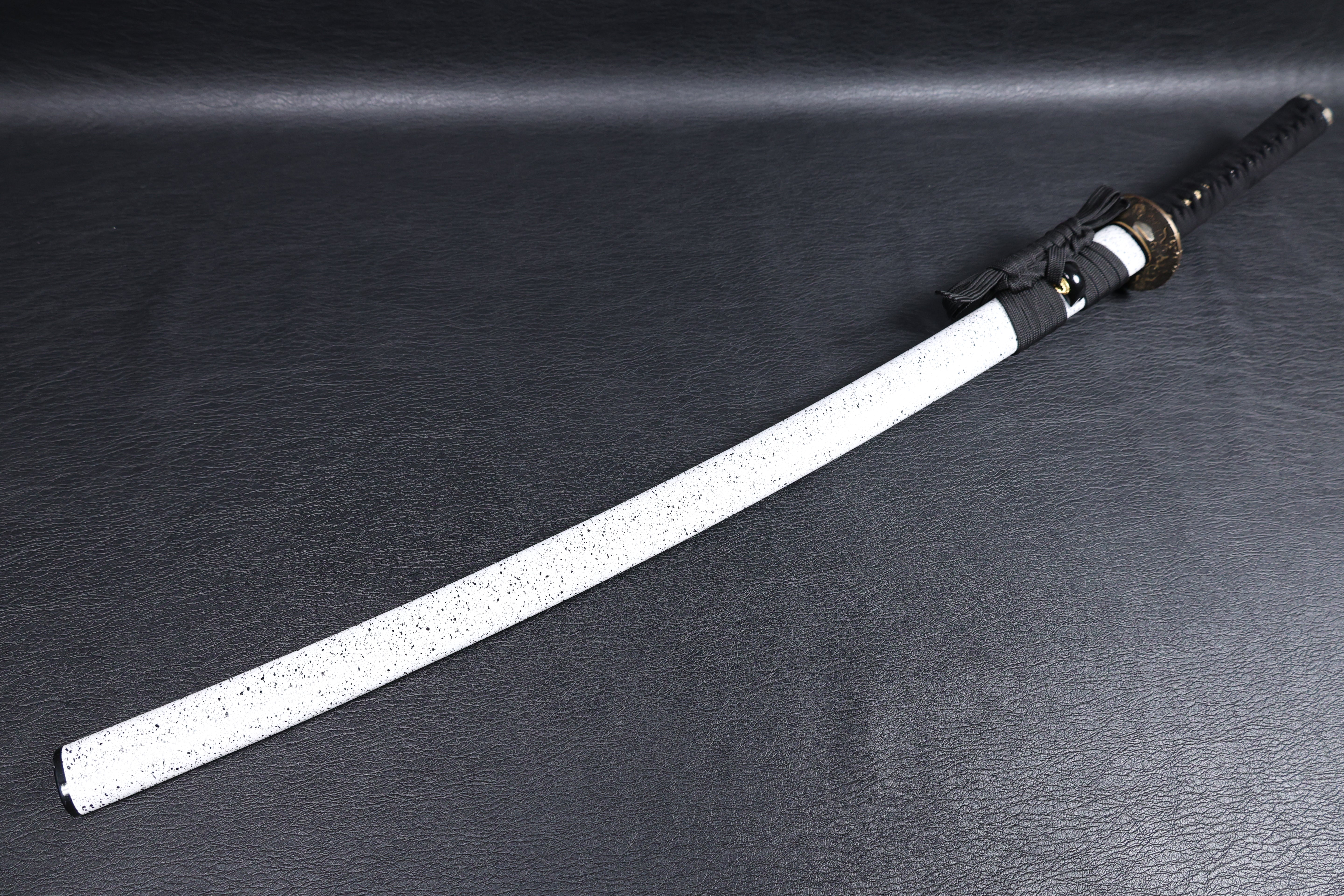 Katana Masayuki T10 Clay Tempered Blade with Sanbonsugi Hamon | KSA Huo