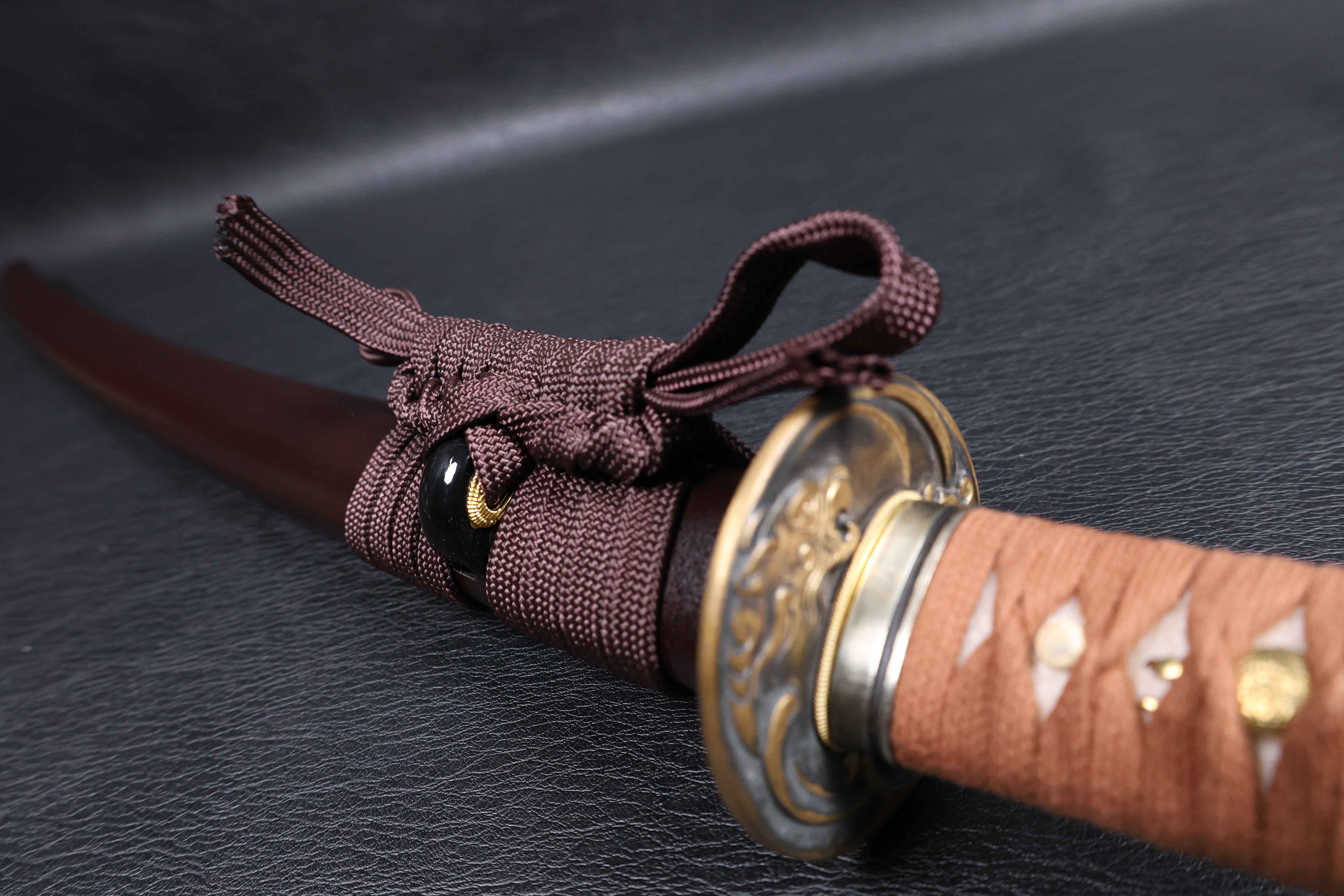 Katana Haruhisa T10 Clay Tempered Blade with Hitatsura Hamon | KSA Jiang