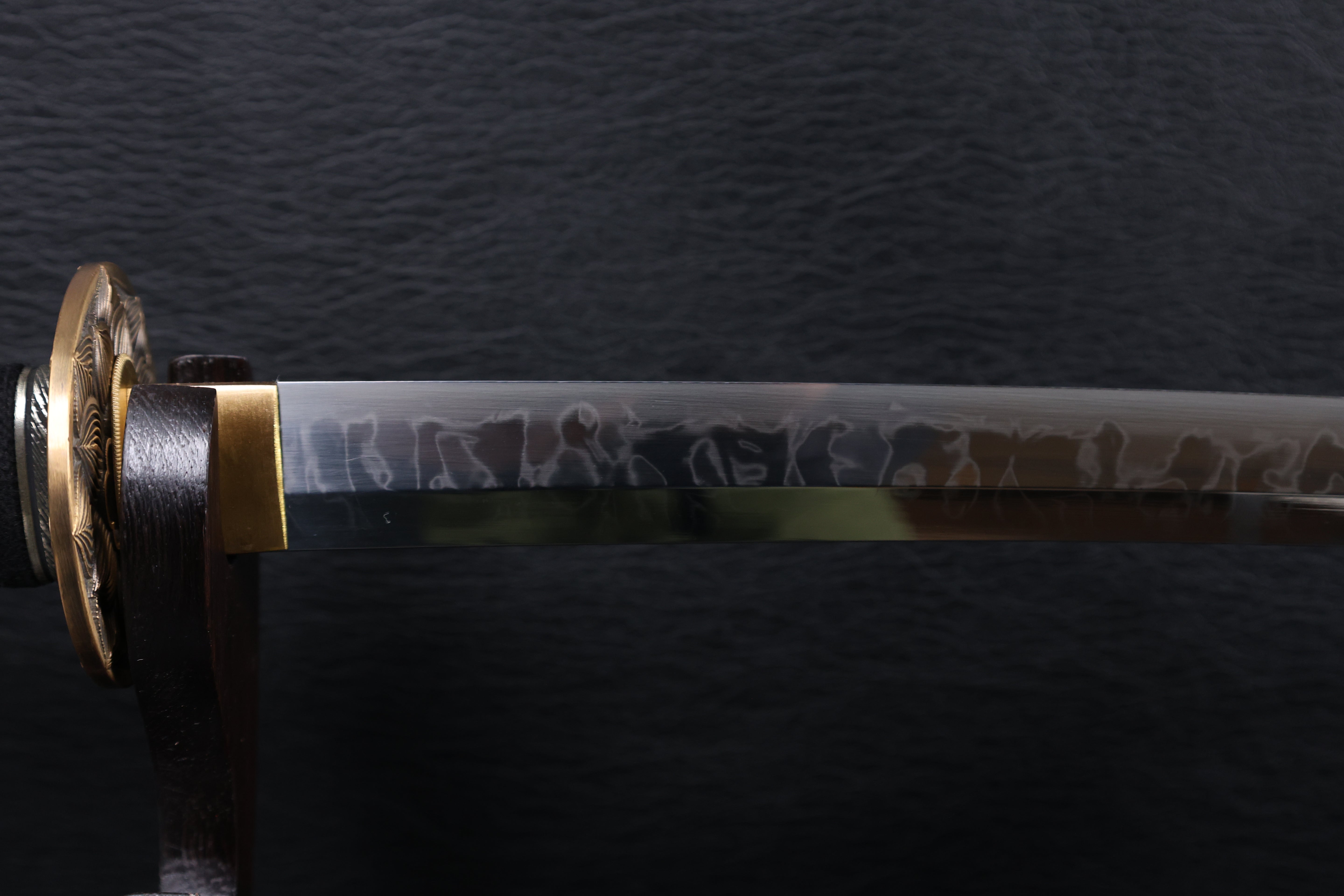 Katana Sōrin T10 Clay Tempered Blade with Hitatsura Hamon | KSA Jiang