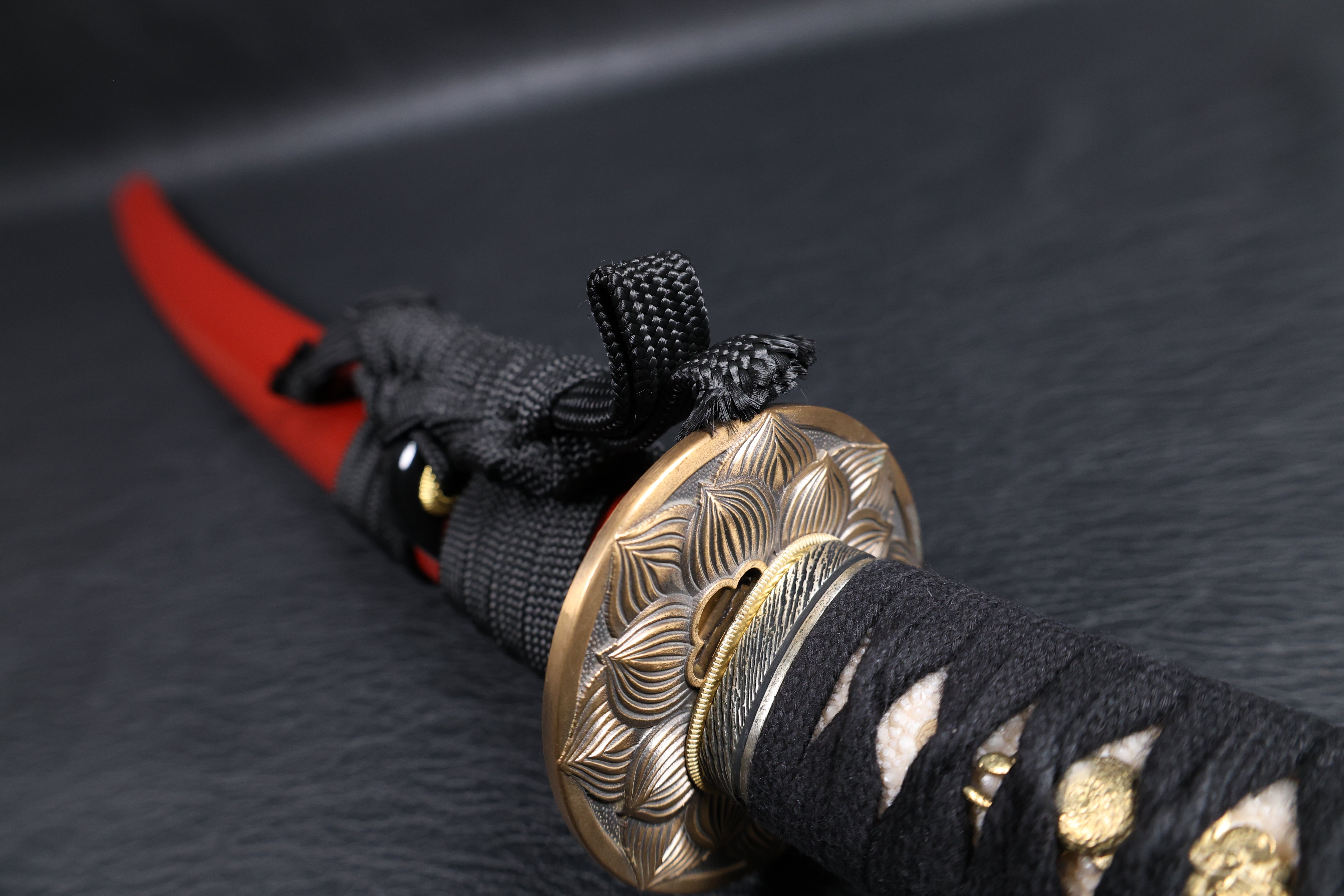 Katana Sōrin T10 Clay Tempered Blade with Hitatsura Hamon | KSA Jiang