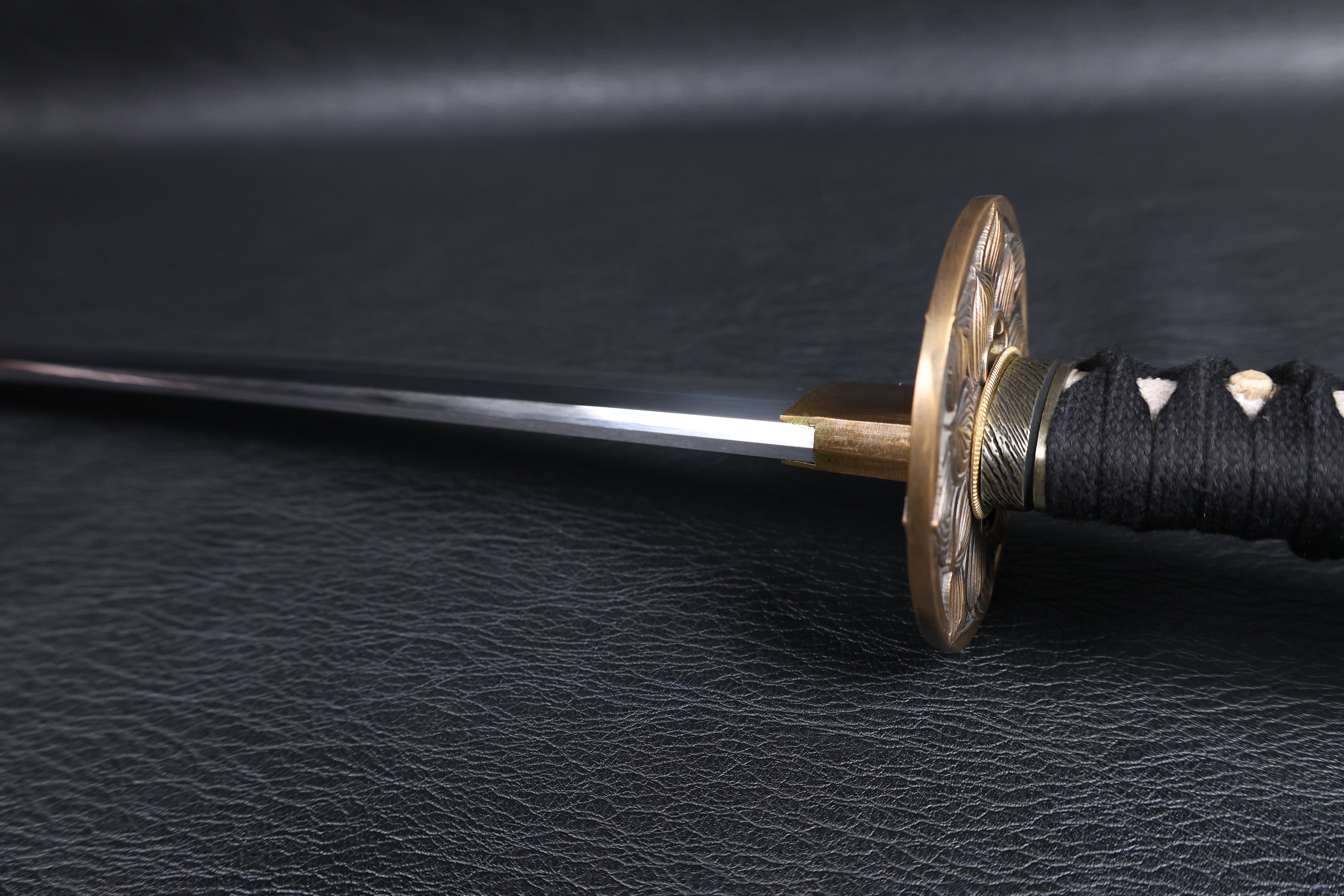 Katana Sōrin T10 Clay Tempered Blade with Hitatsura Hamon | KSA Jiang