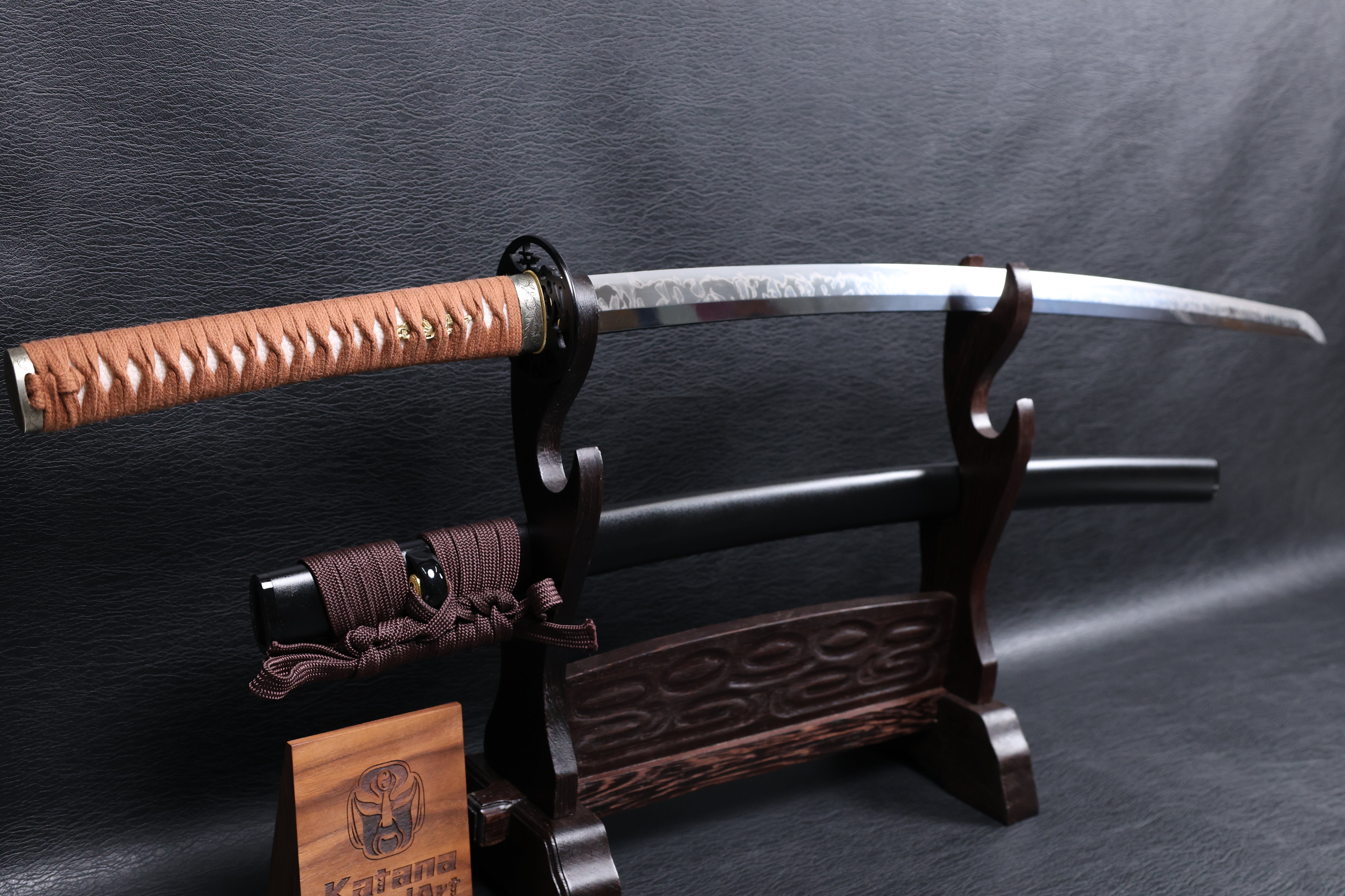Katana Tsunehisa T10 Clay Tempered Blade with Hitatsura Hamon | KSA Jiang