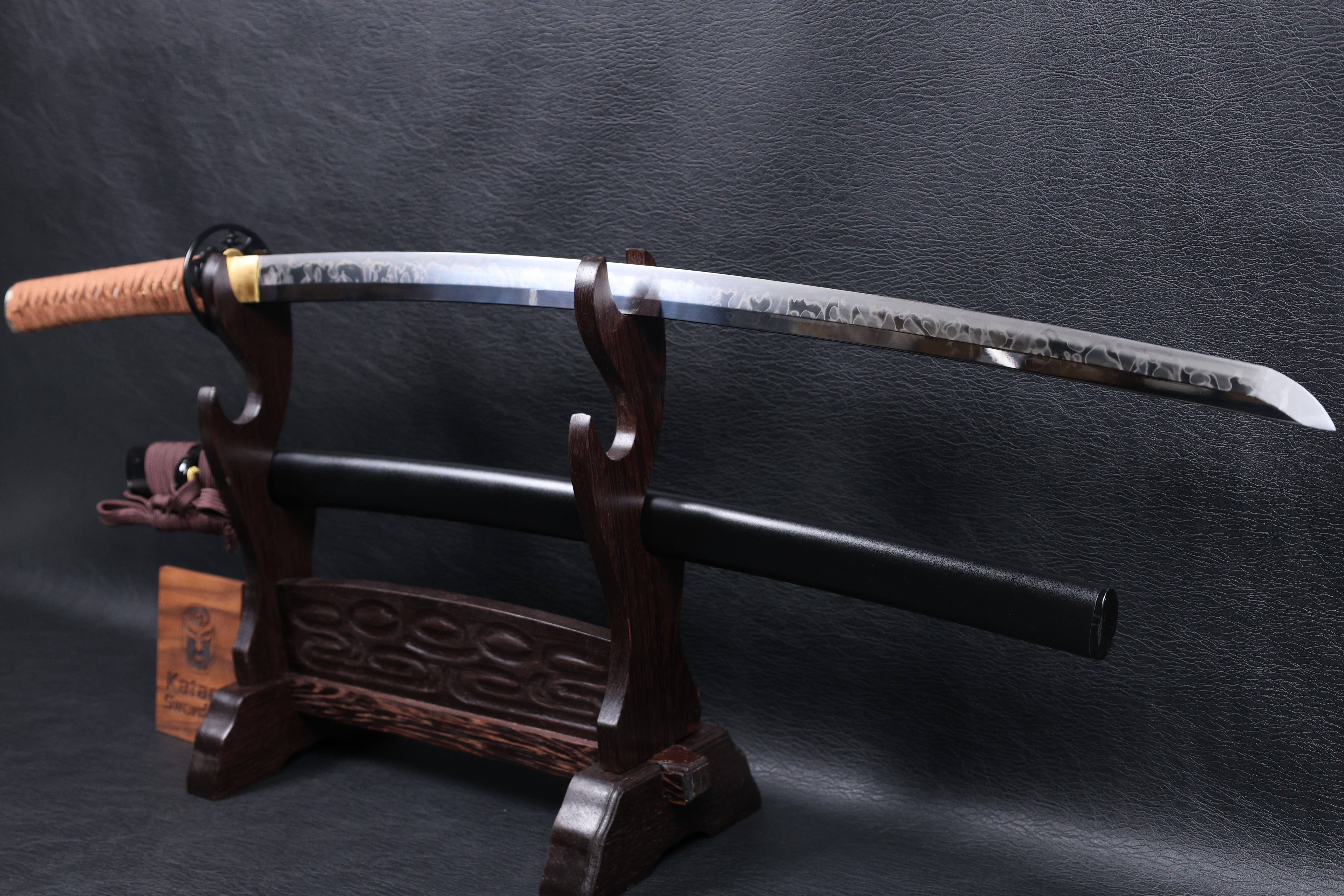 Katana Tsunehisa T10 Clay Tempered Blade with Hitatsura Hamon | KSA Jiang
