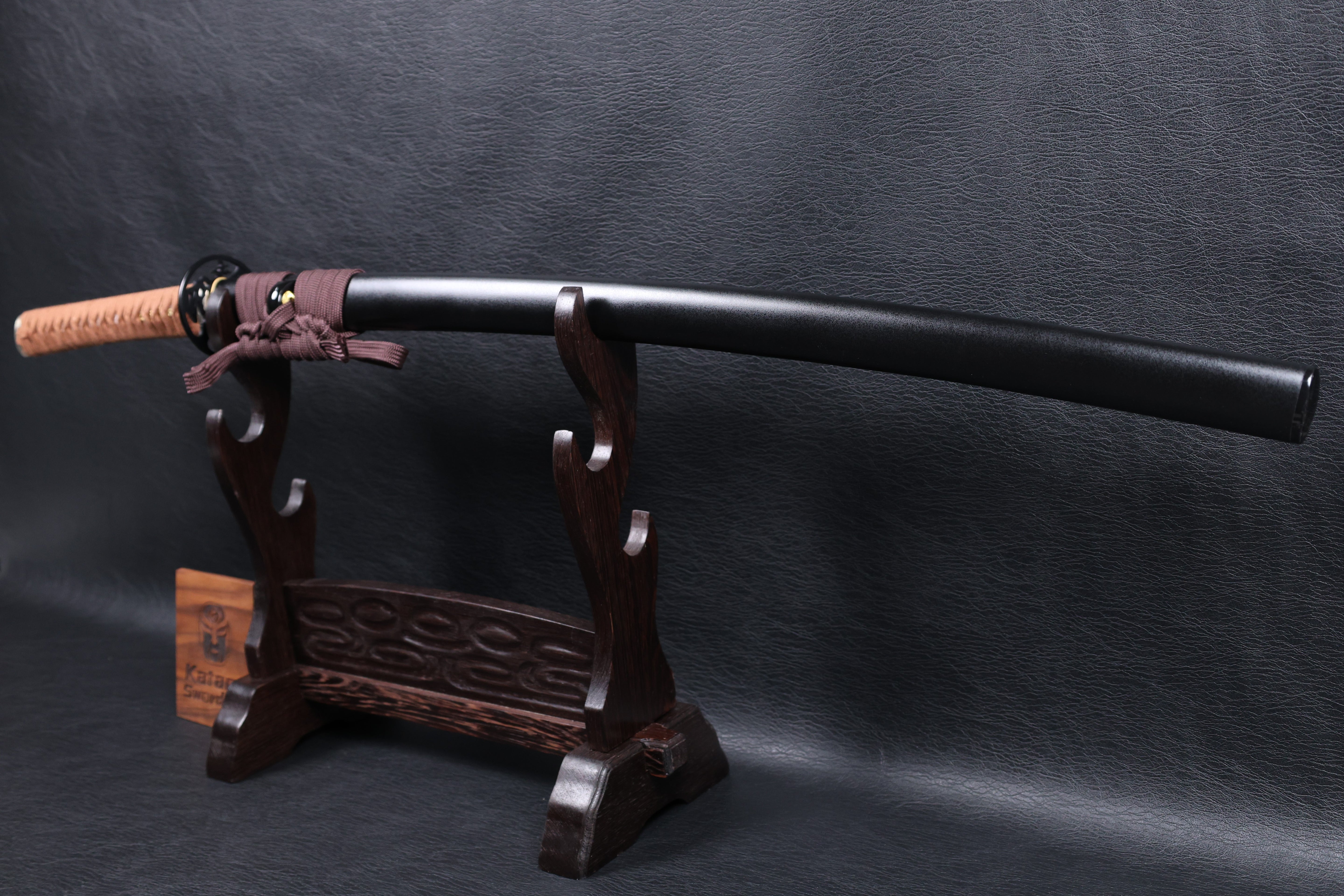 Katana Tsunehisa T10 Clay Tempered Blade with Hitatsura Hamon | KSA Jiang
