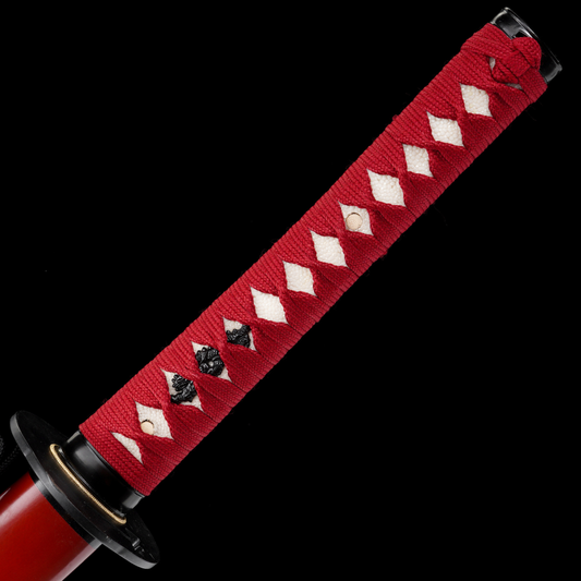 Samurai Sword Tsuka-Ito Red
