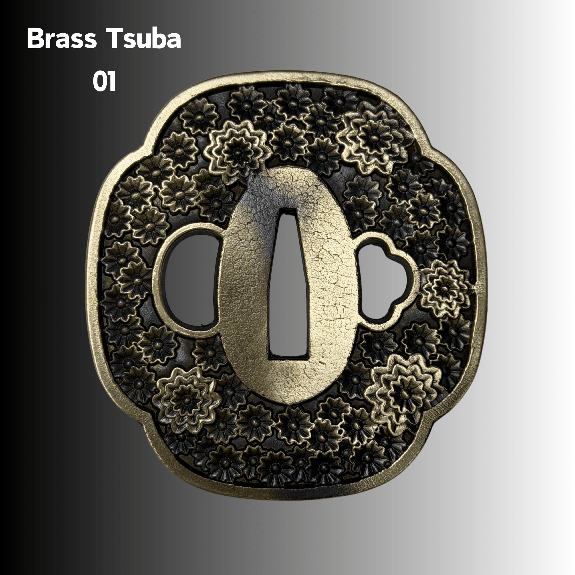 Brass Tsuba For Katana Wakizashi Tanto Samurai Sword | KatanaSwordArt Tsuba For Sale 2025