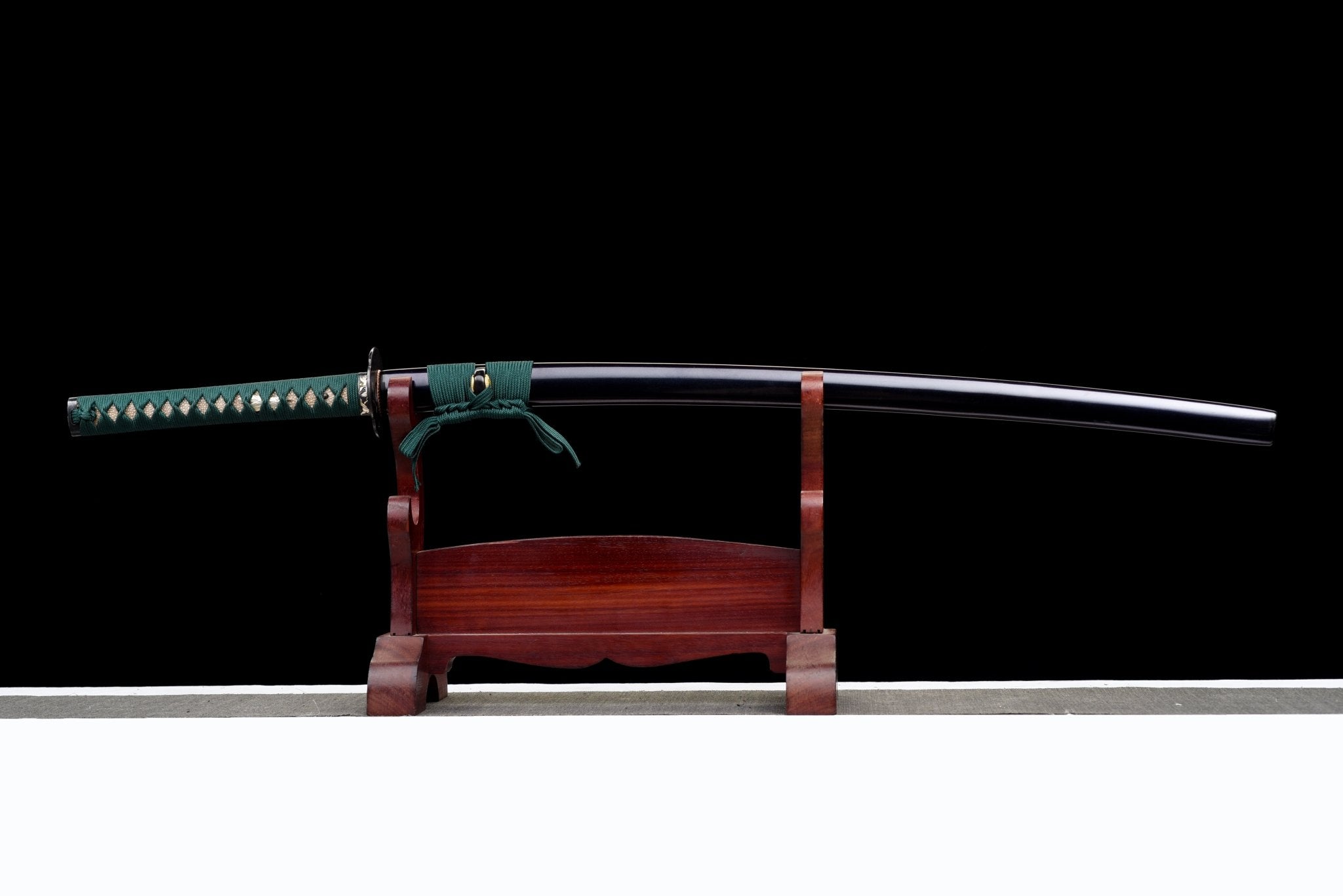 Collectable Katana Crane's Grace Sanmai Steel Clay Tempered Purple Saya 白鹤 | KatanaSwordArt Katana For Sale 2025