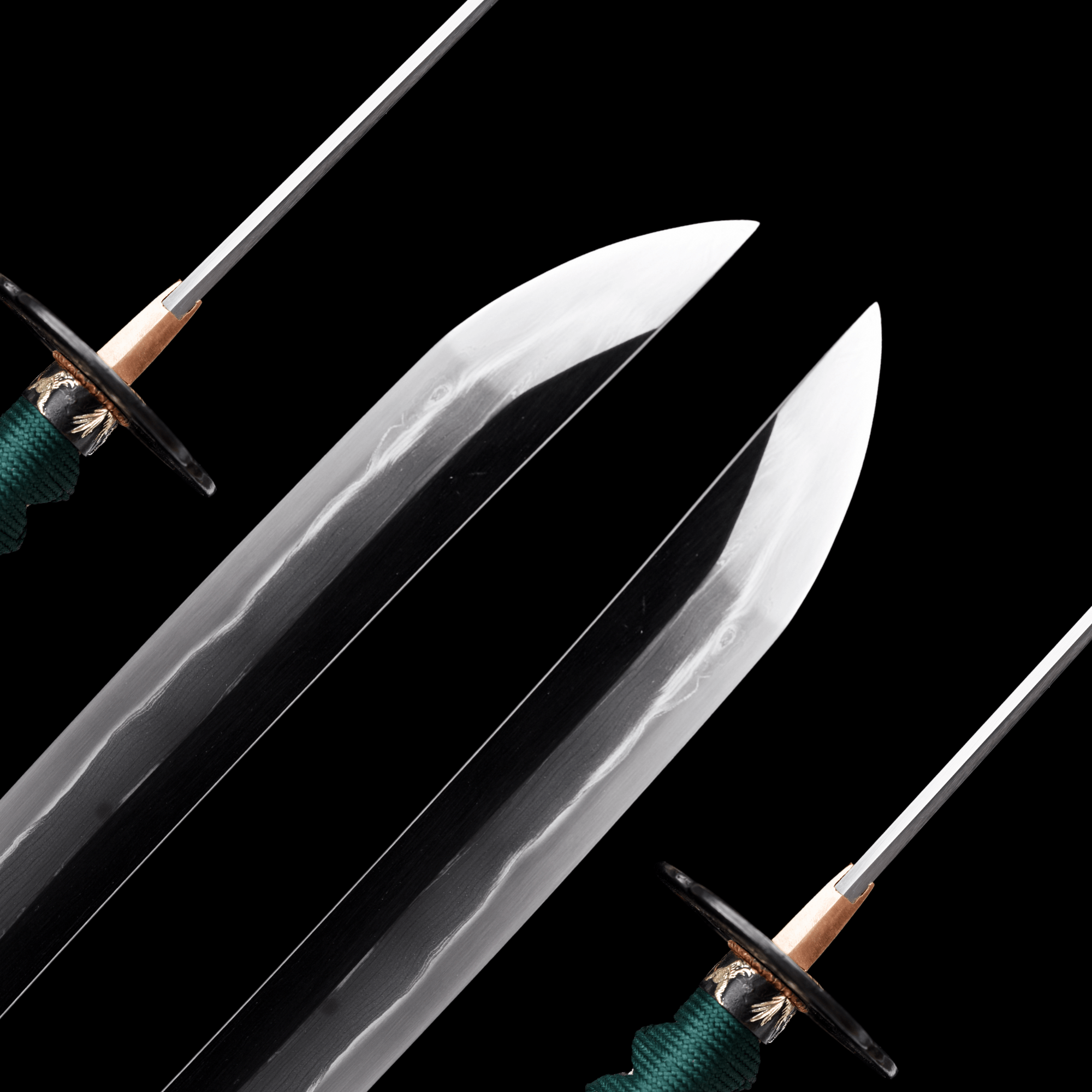 Collectable Katana Crane's Grace Sanmai Steel Clay Tempered Purple Saya 白鹤 | KatanaSwordArt Katana For Sale 2025