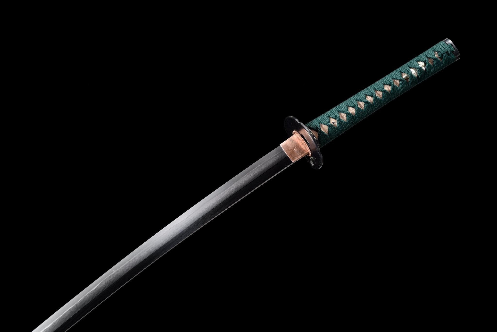 Collectable Katana Crane's Grace Sanmai Steel Clay Tempered Purple Saya 白鹤 | KatanaSwordArt Katana For Sale 2025