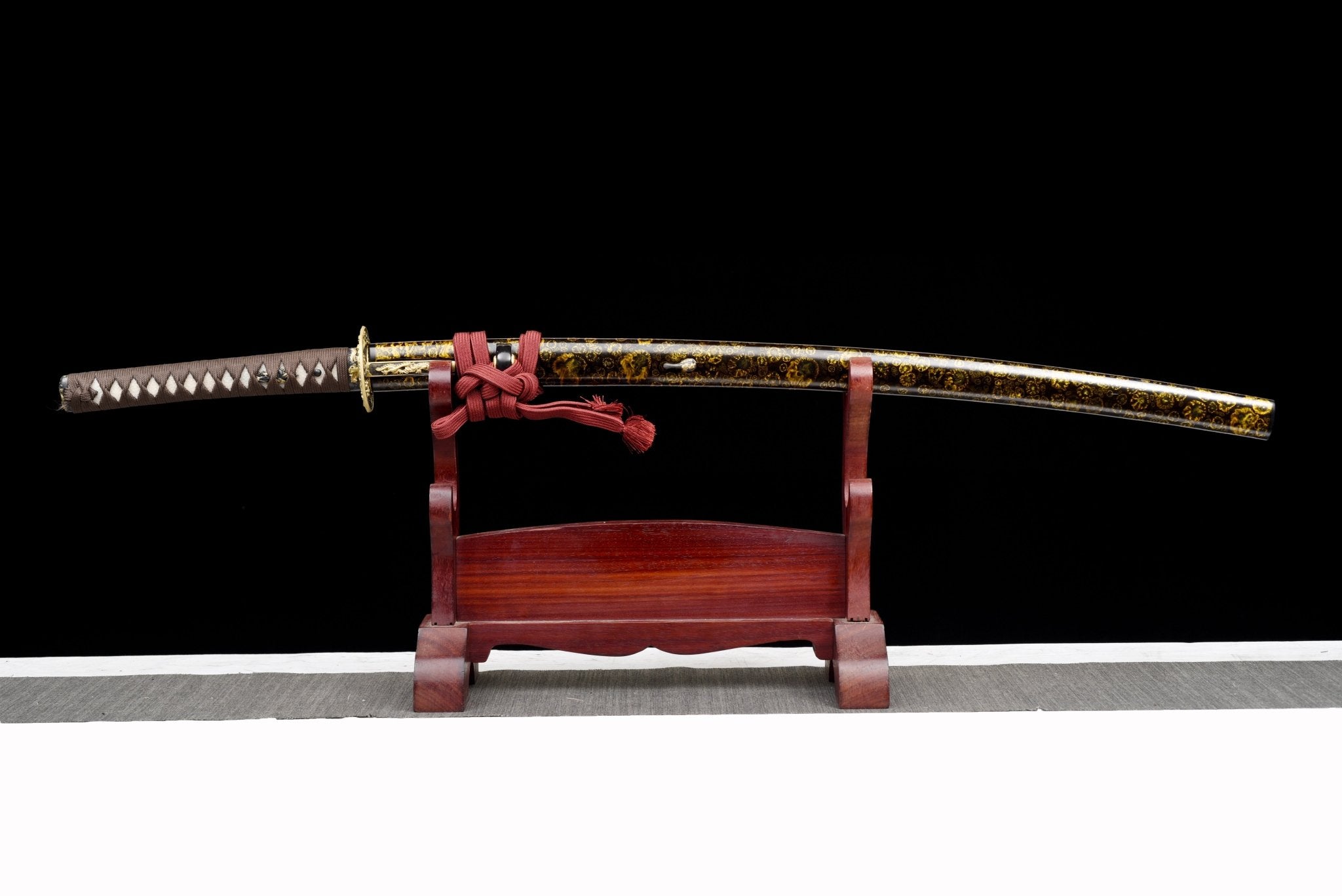 Collectable Katana Golden Dragon Sanmai Steel Clay Tempered Chinkin Saya 金龍 | KatanaSwordArt Katana For Sale 2025