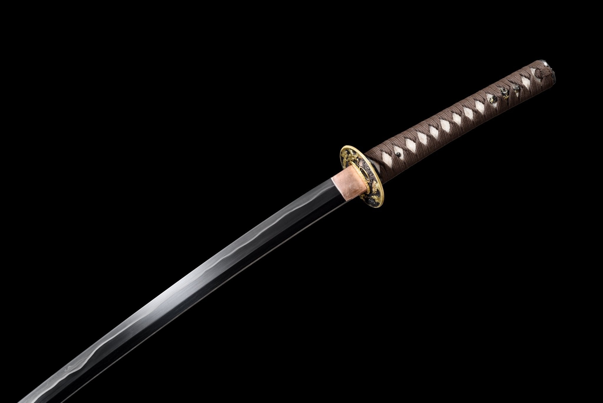 Collectable Katana Golden Dragon Sanmai Steel Clay Tempered Chinkin Saya 金龍 | KatanaSwordArt Katana For Sale 2025