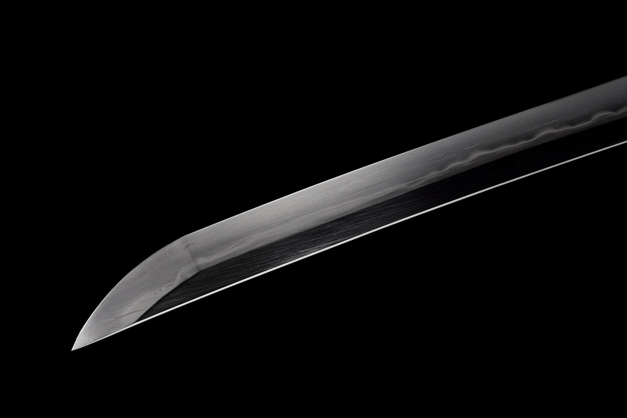 Collectable Katana Indigo Wave Sanmai Steel Clay Tempered Chōji Hamon 蒼浪 | KatanaSwordArt Katana For Sale 2025