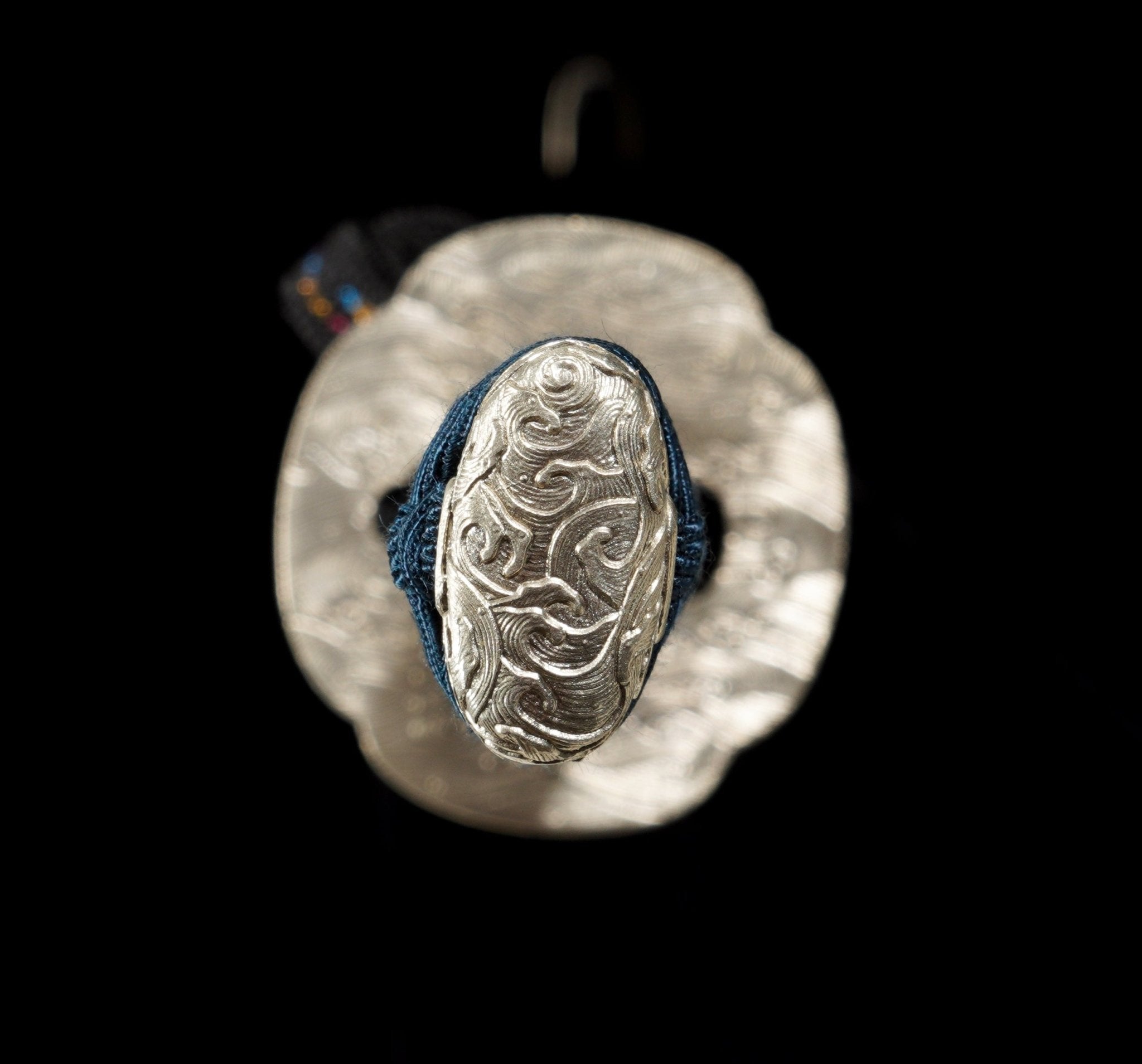 Collectable Katana Indigo Wave Sanmai Steel Clay Tempered Chōji Hamon 蒼浪 | KatanaSwordArt Katana For Sale 2025