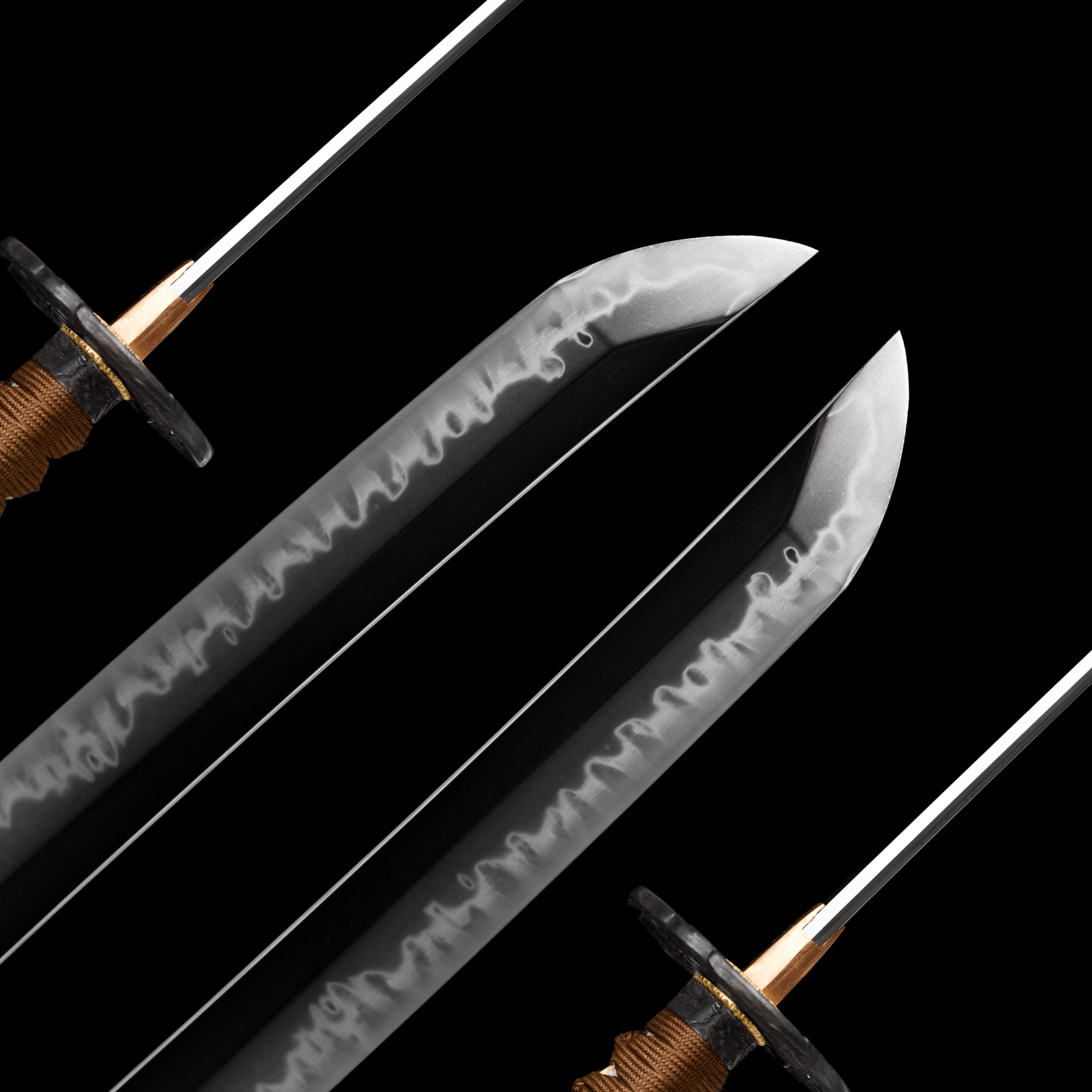 Collectable Katana Koi Dance High Carbon Chōji Hamon Brown Saya 鯉舞 | KatanaSwordArt Katana For Sale 2025